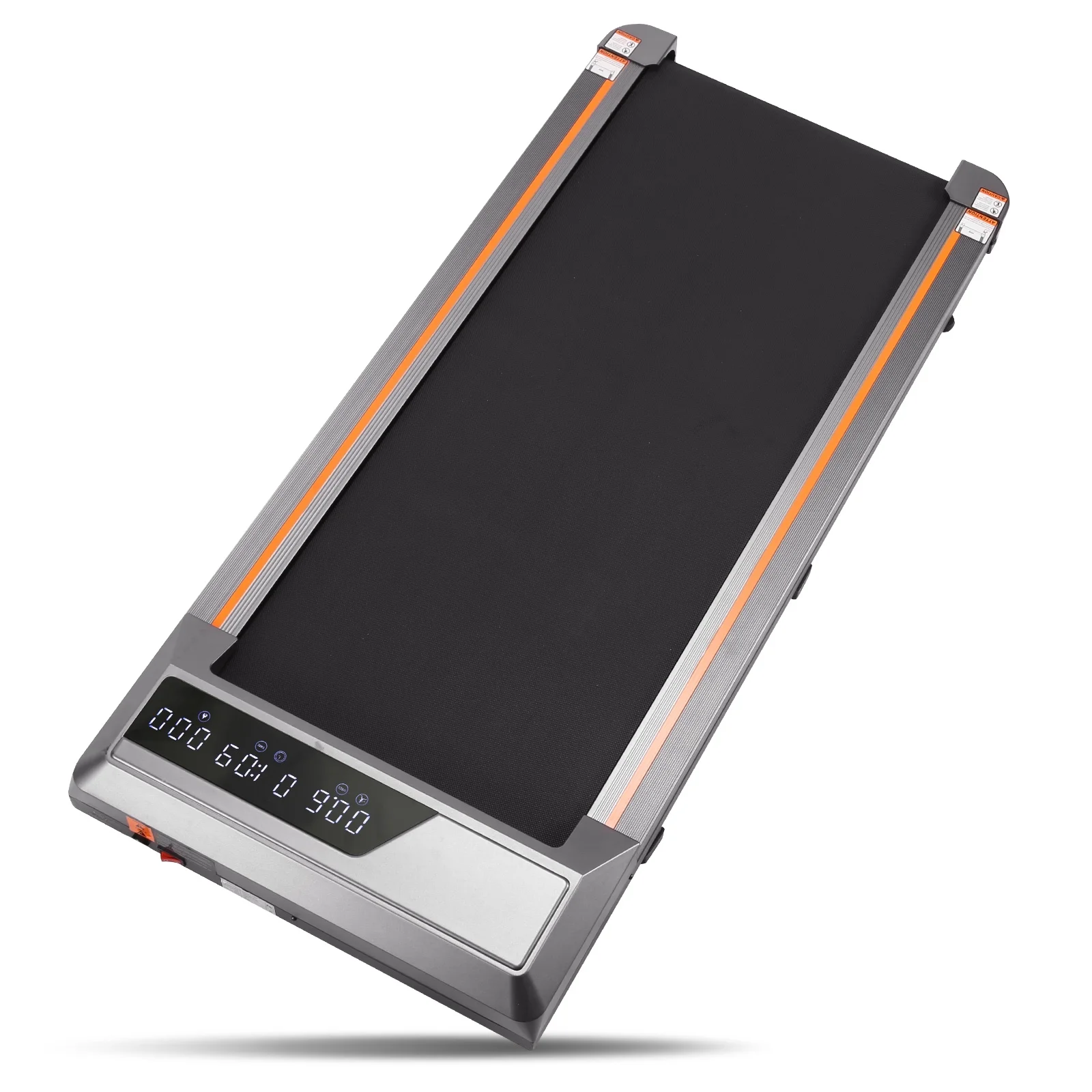 Cinta de correr Naipo 2,5 CV para uso doméstico con pantalla LCD, ruedas de transporte y capacidad máxima de 120 kg.