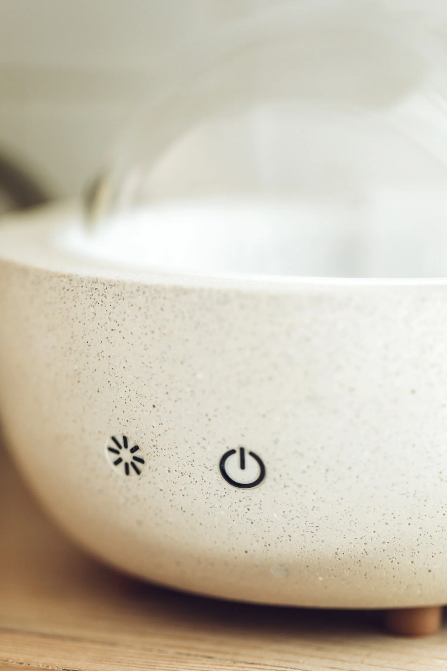 Concrete + Glass Dome Diffuser