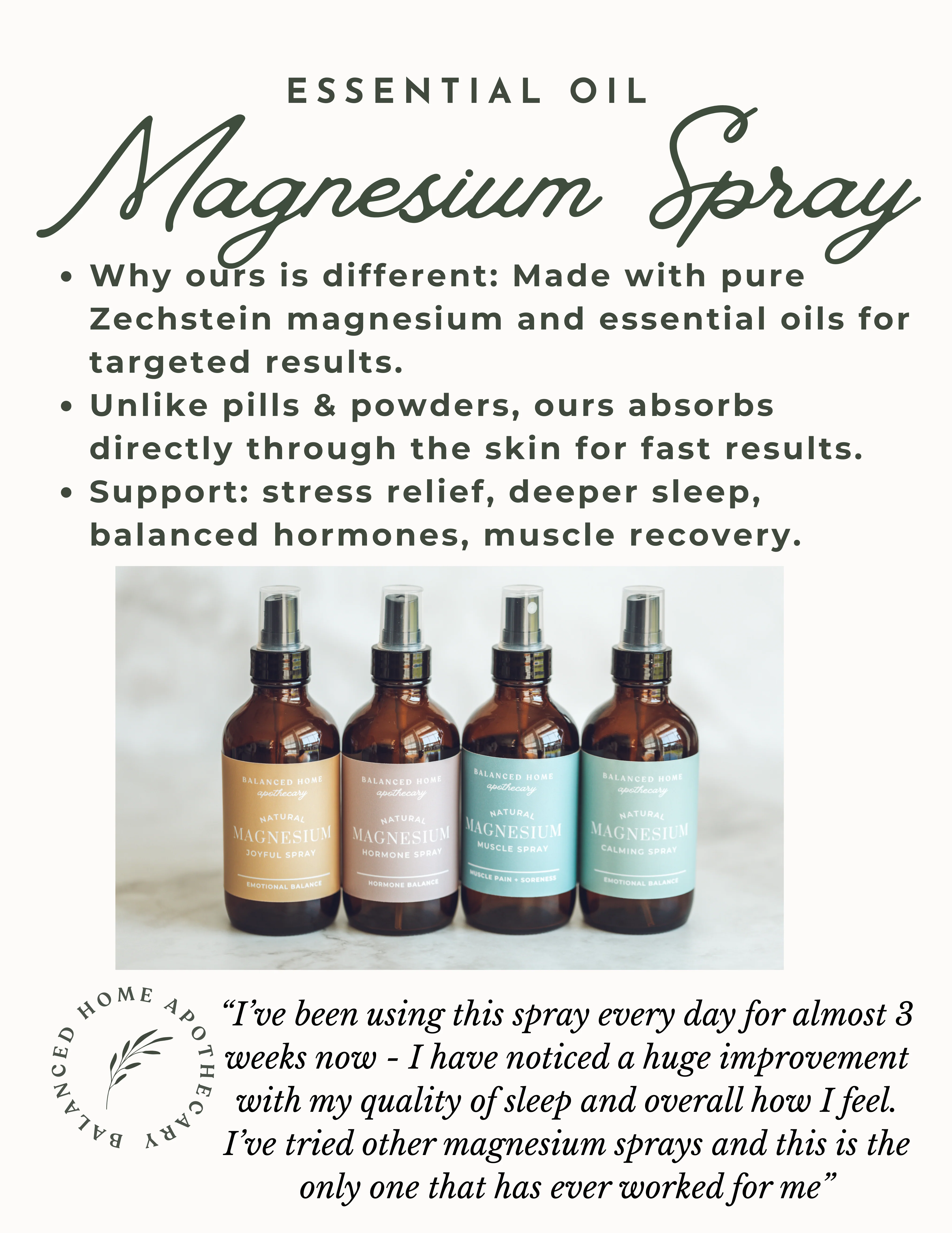Immunity Magnesium Spray