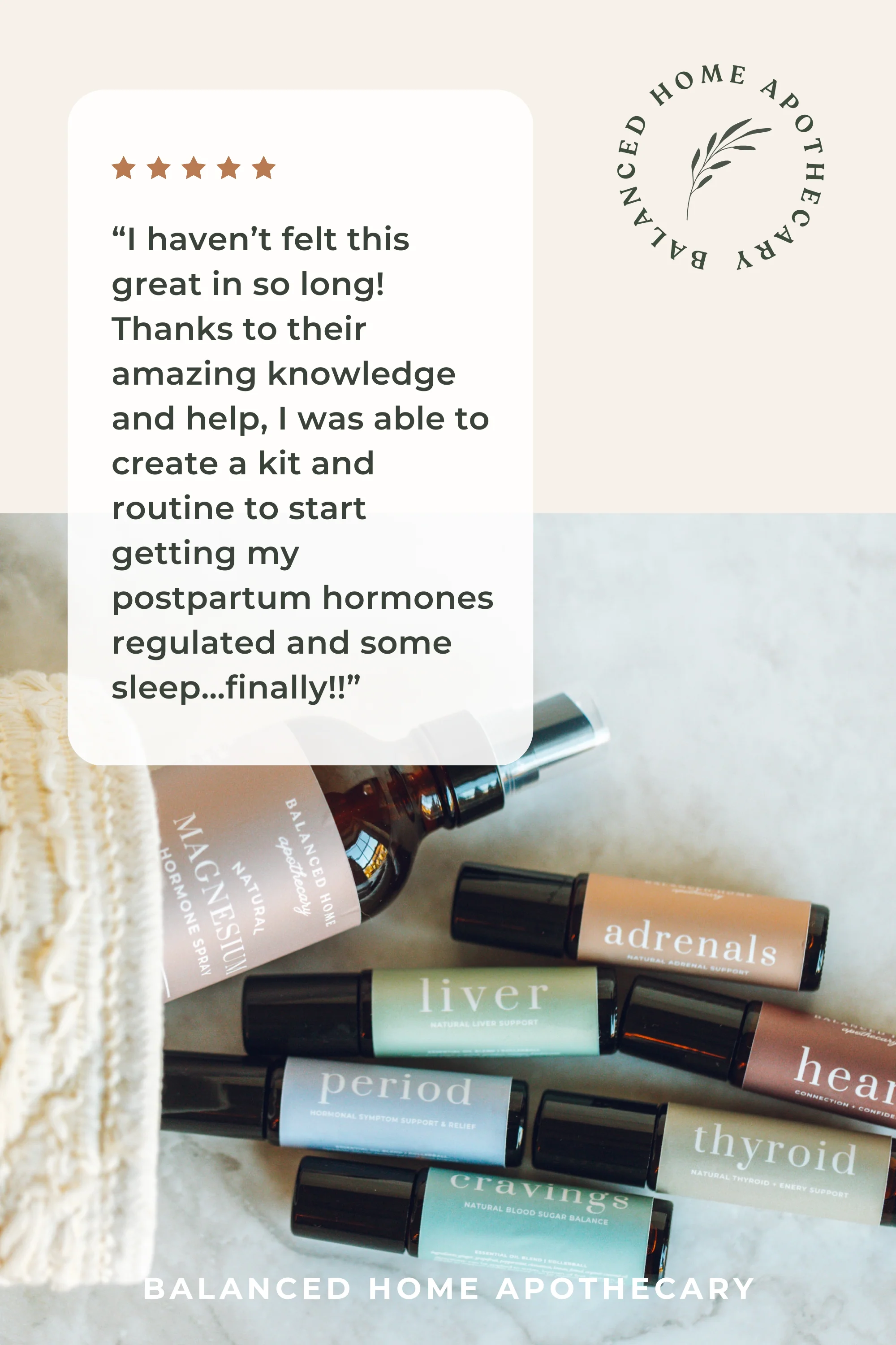 Women’s Period Essential Oil Rollerball – Monthly Comfort & Calm Blend