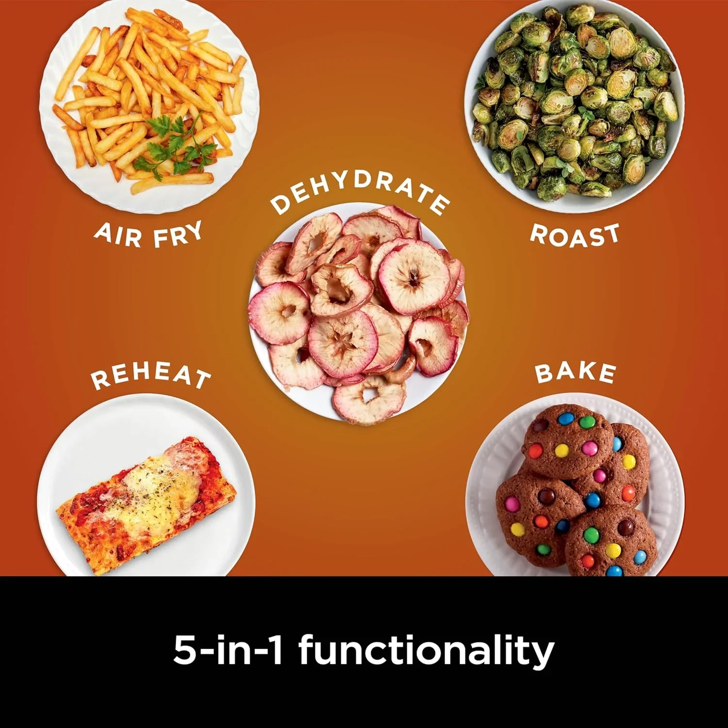 Ninja Air Fryer Pro XL 6-in-1 with 6.5 QT Capacity Max Crisp Air Fry Air Roast Bake