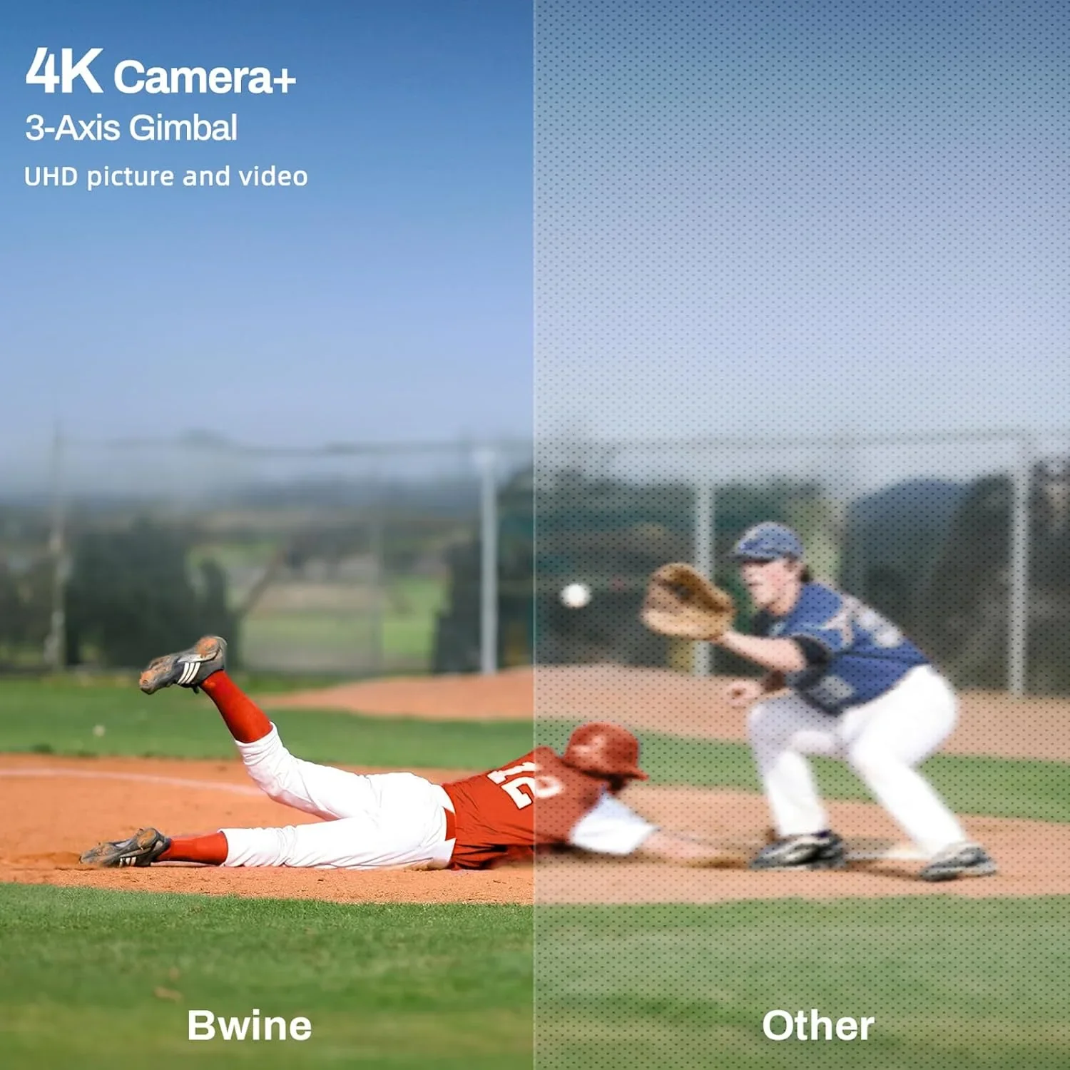 Adult-specific camera drone with 4K UHD aerial photography 3-axis gimbal 10000-foot control