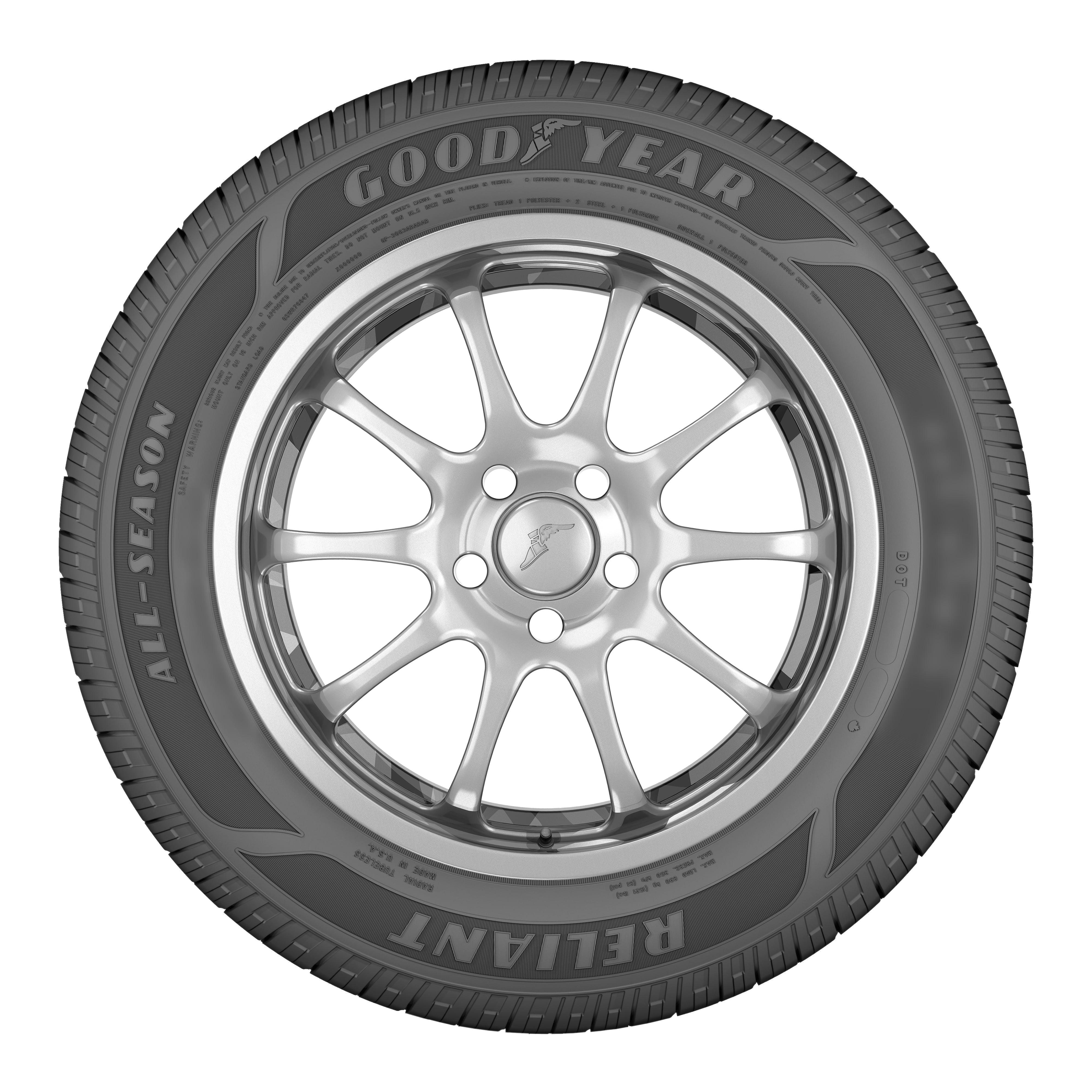 Goodyear Reliant All Season 225/65R17 102H All Season Tire
