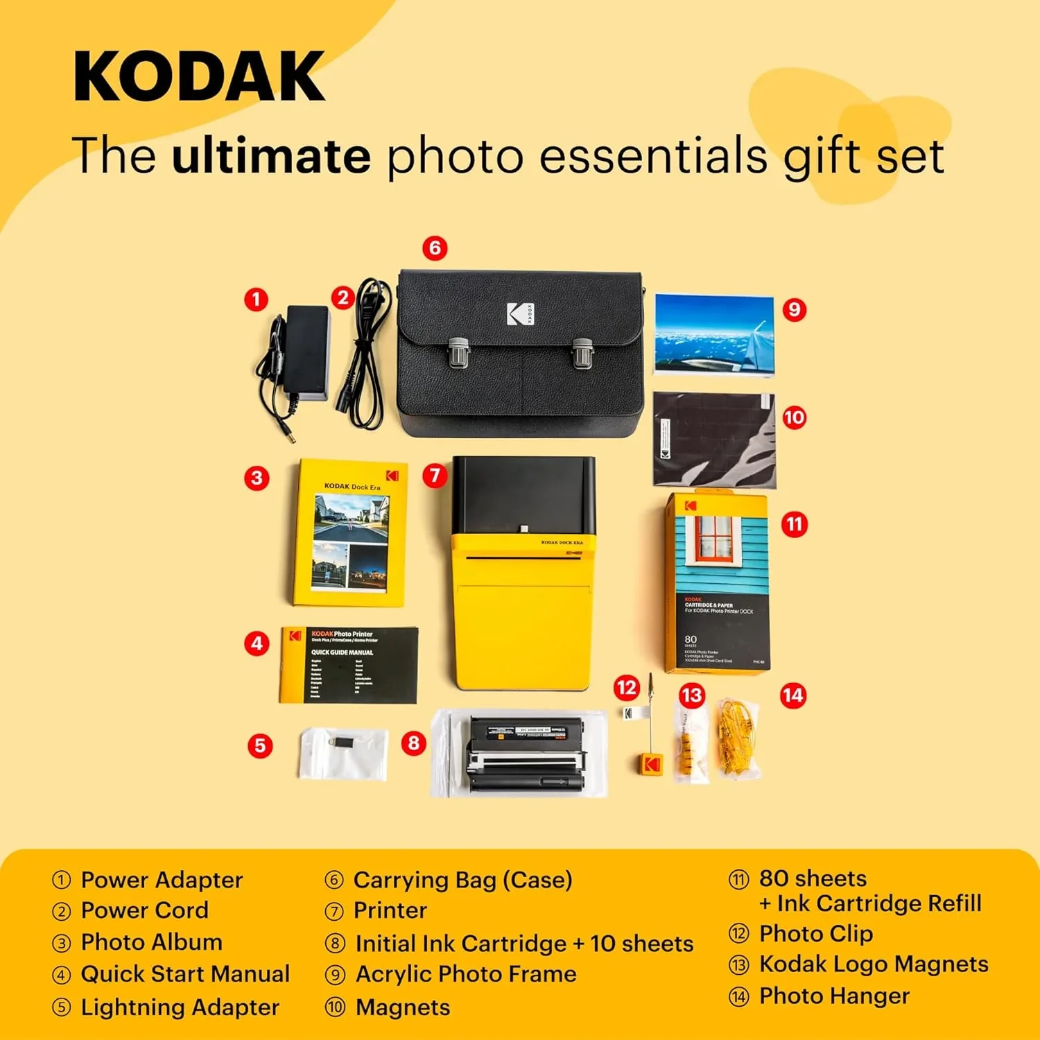 KODAK Dock ERA Plus 4PASS Instant Photo Printer 4x6