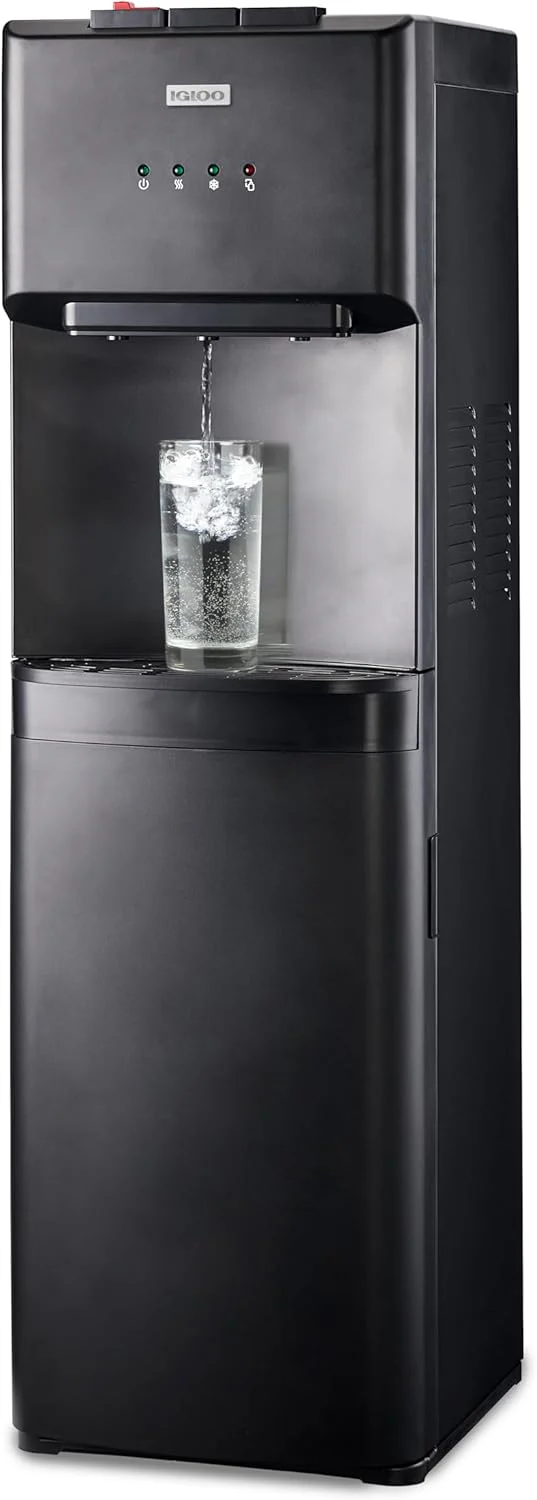 Igloo Bottom Loading Water Cooler Hot Cold Room Temperature Dispenser Stainless Steel