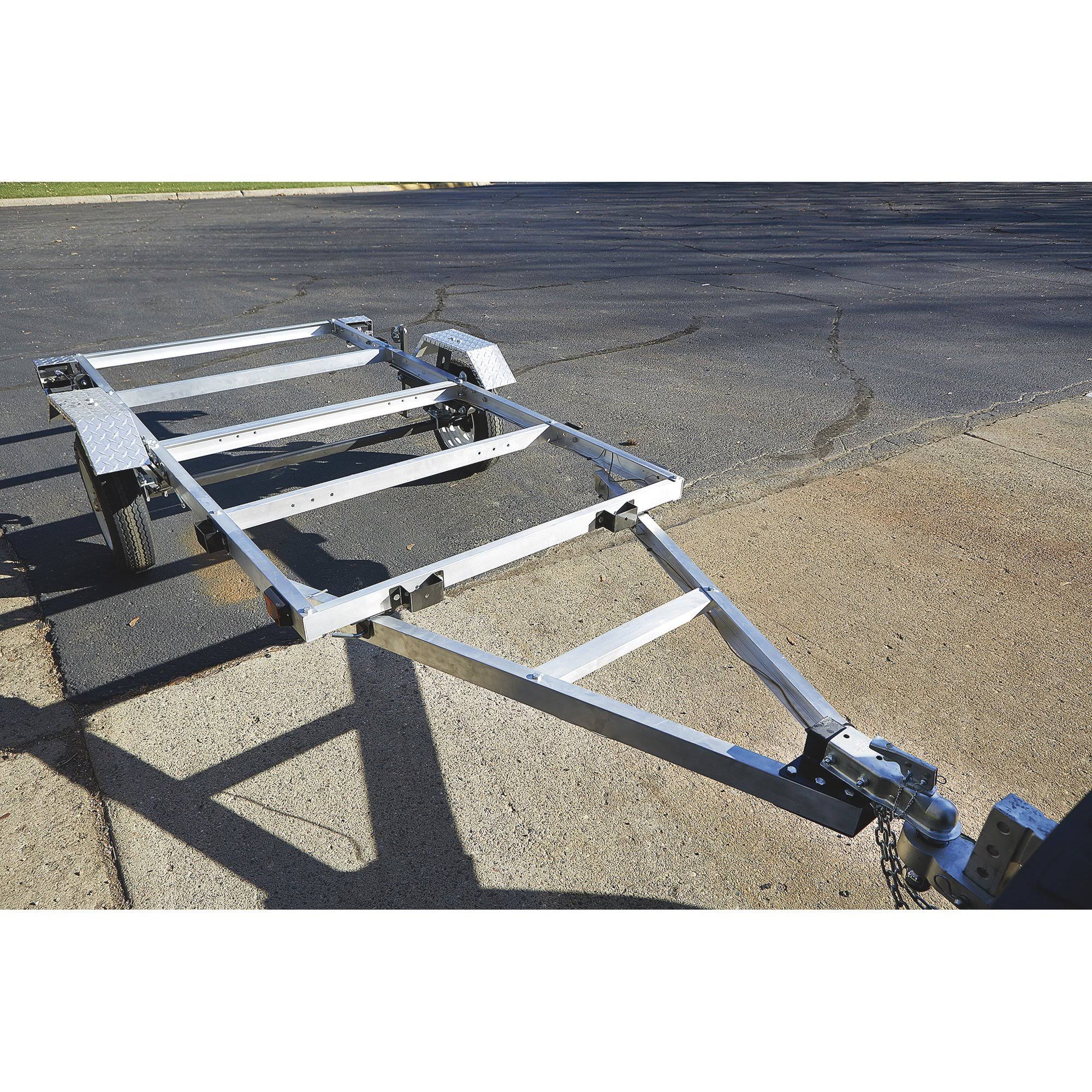 Ultra-Tow 4ft. x 8ft. Folding Aluminum Utility Trailer Kit-1170Lb. Load Capacity 3806S109