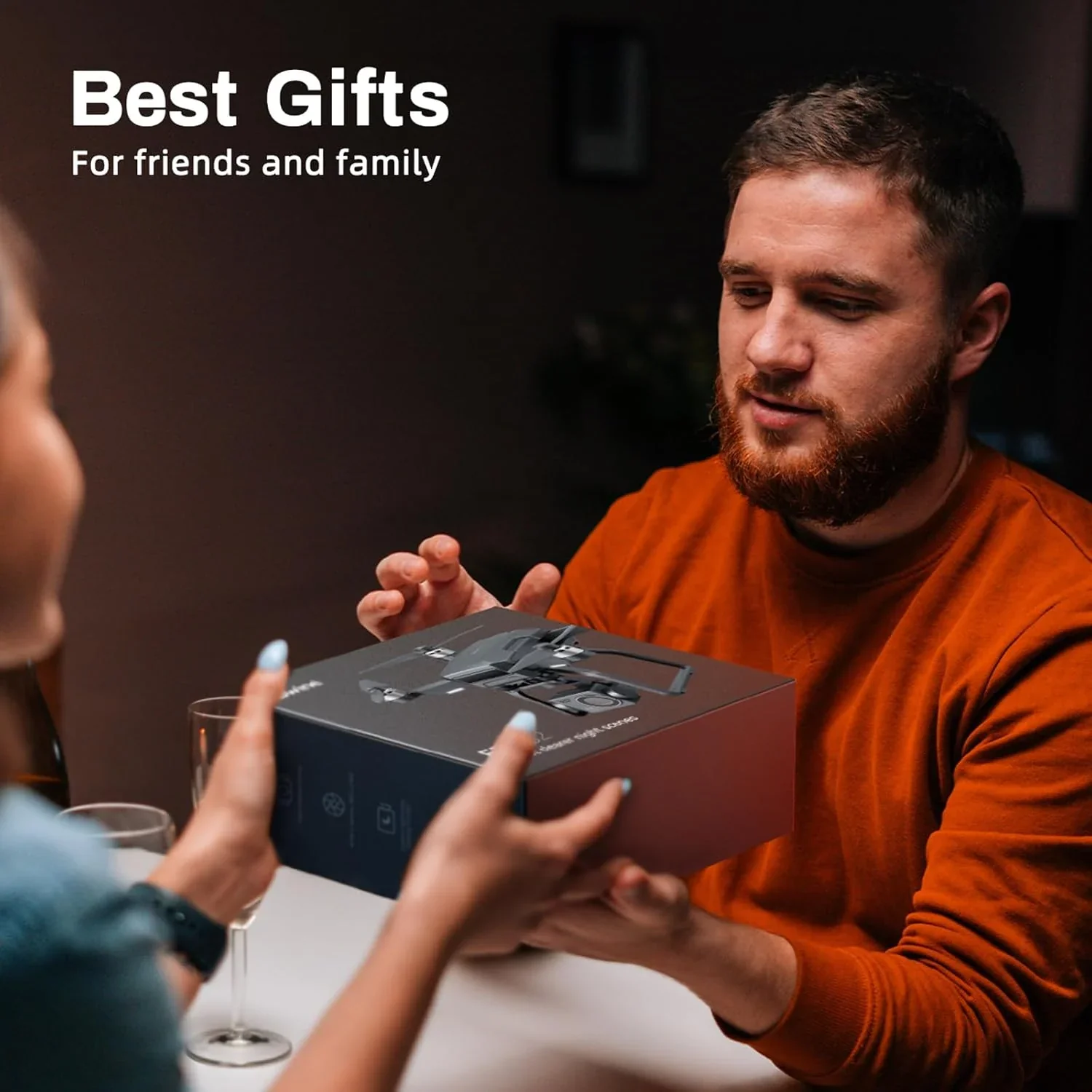 Adult-specific camera drone with 4K UHD aerial photography 3-axis gimbal 10000-foot control