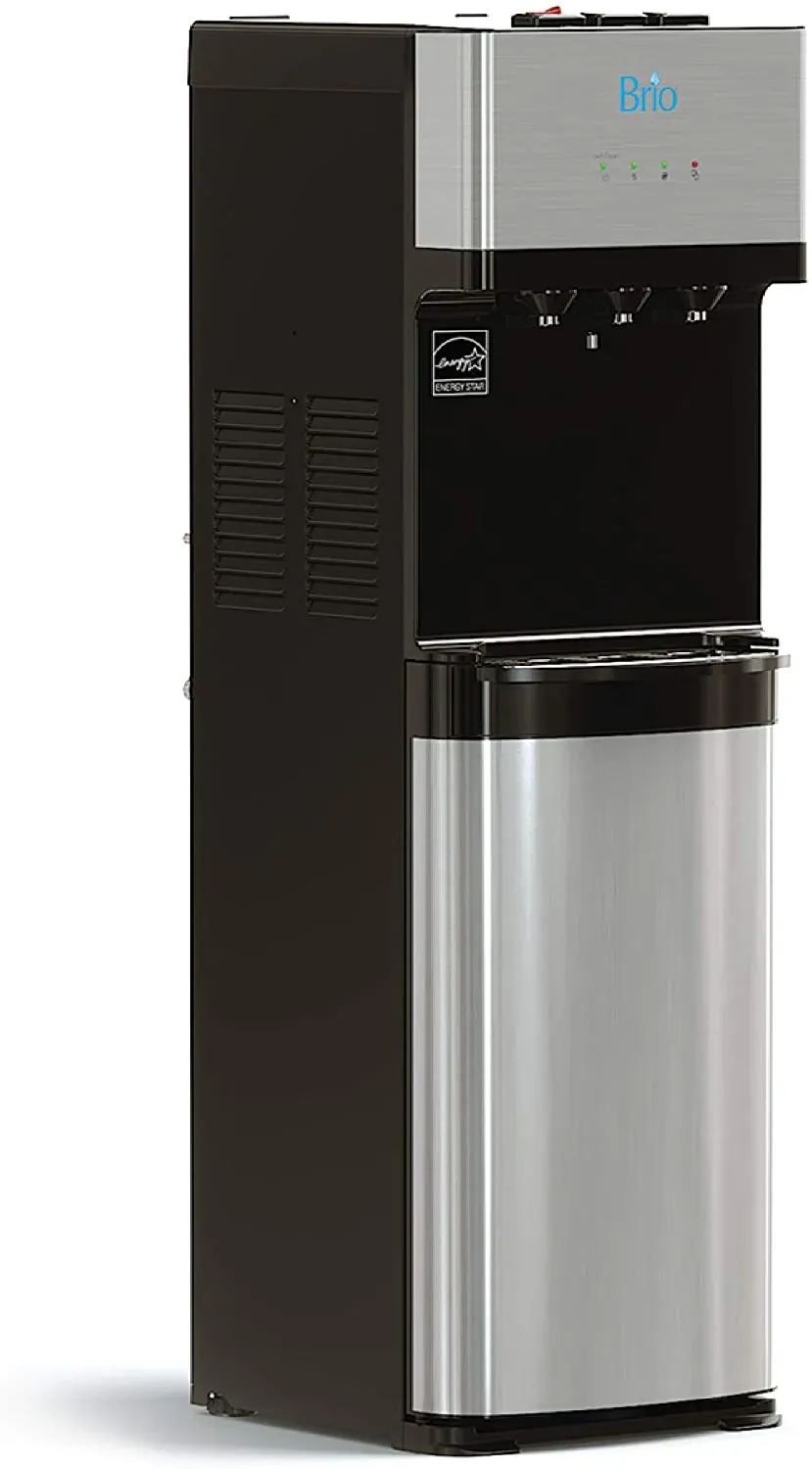 Brio Self Cleaning Bottom Loading Water Cooler Water Dispenser- 3 Temperature Settings