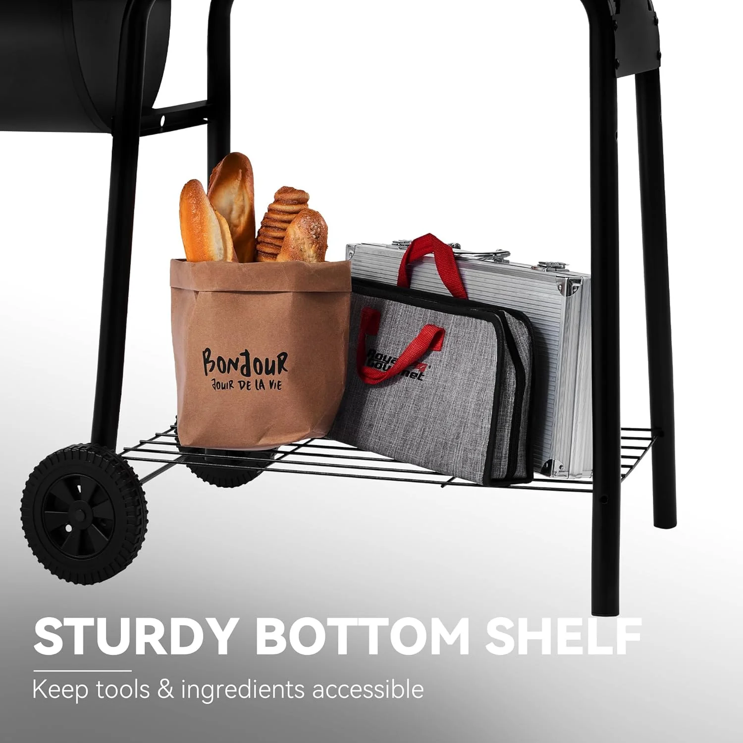 Royal Gourmet CC1830S BBQ Charcoal Grill and Offset Smoker 823 Square Inch cooking surface