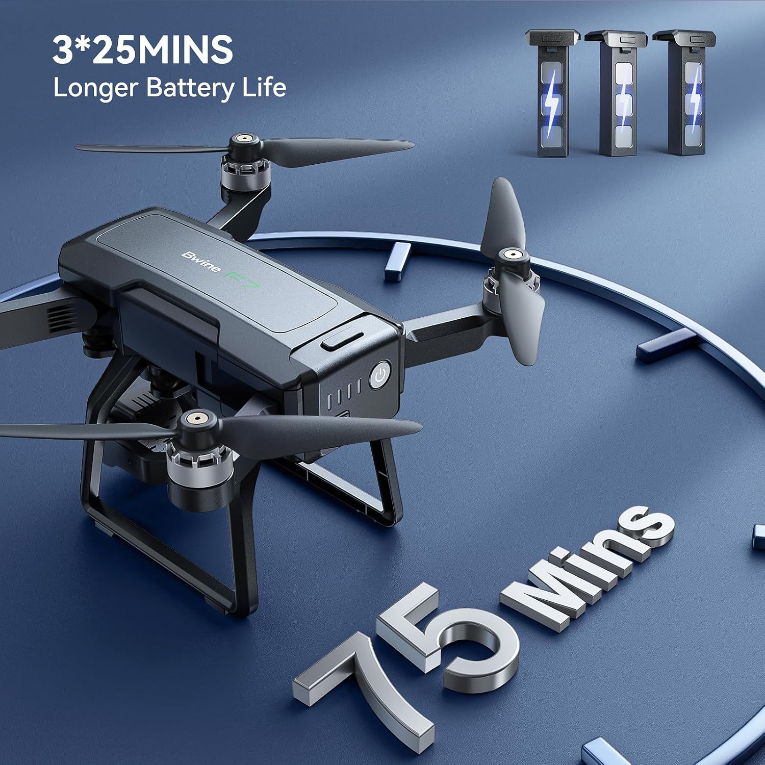 Adult-specific camera drone with 4K UHD aerial photography 3-axis gimbal 10000-foot control