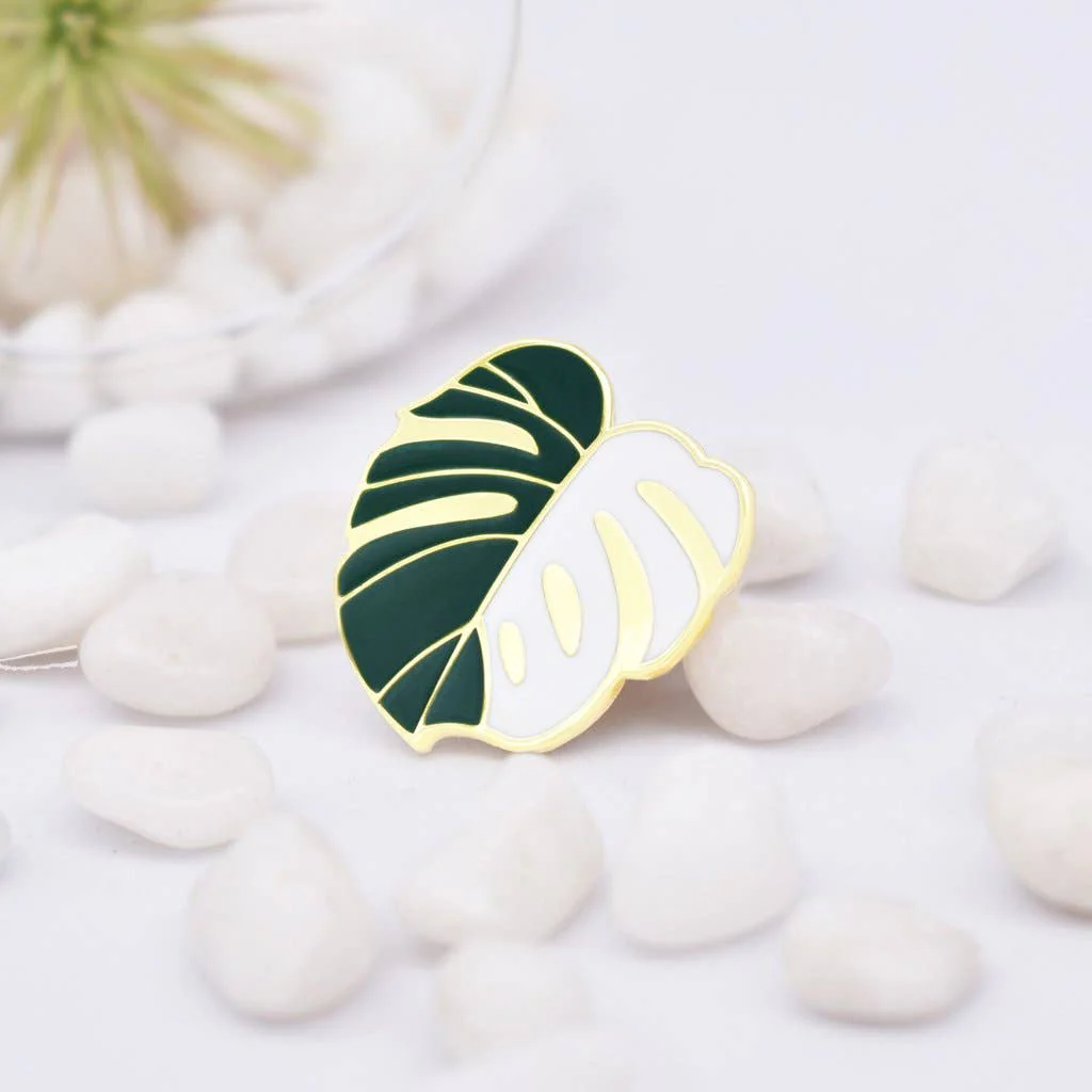 Monstera-Blatt-Anstecker