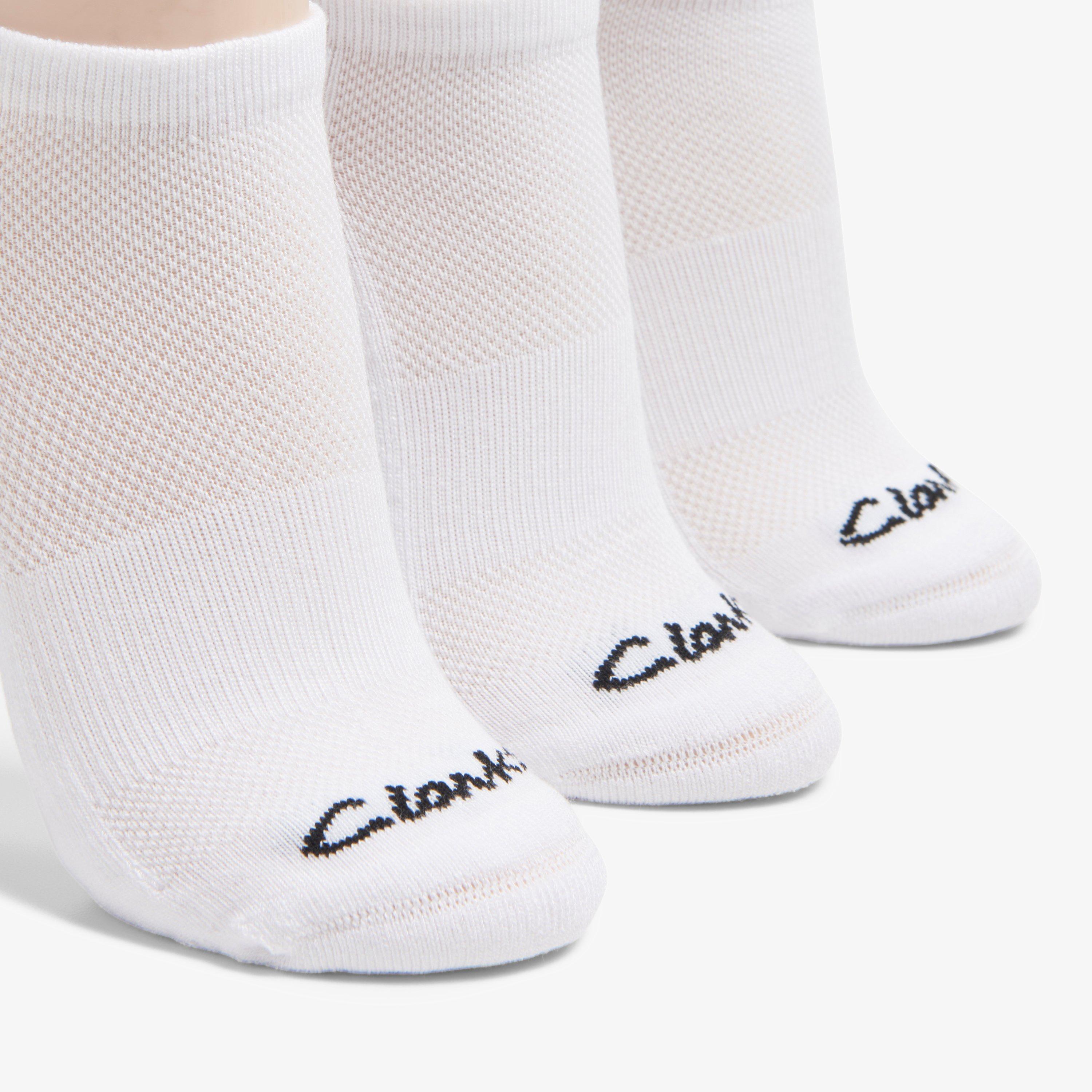 3 Pack Solid Athletic Sock