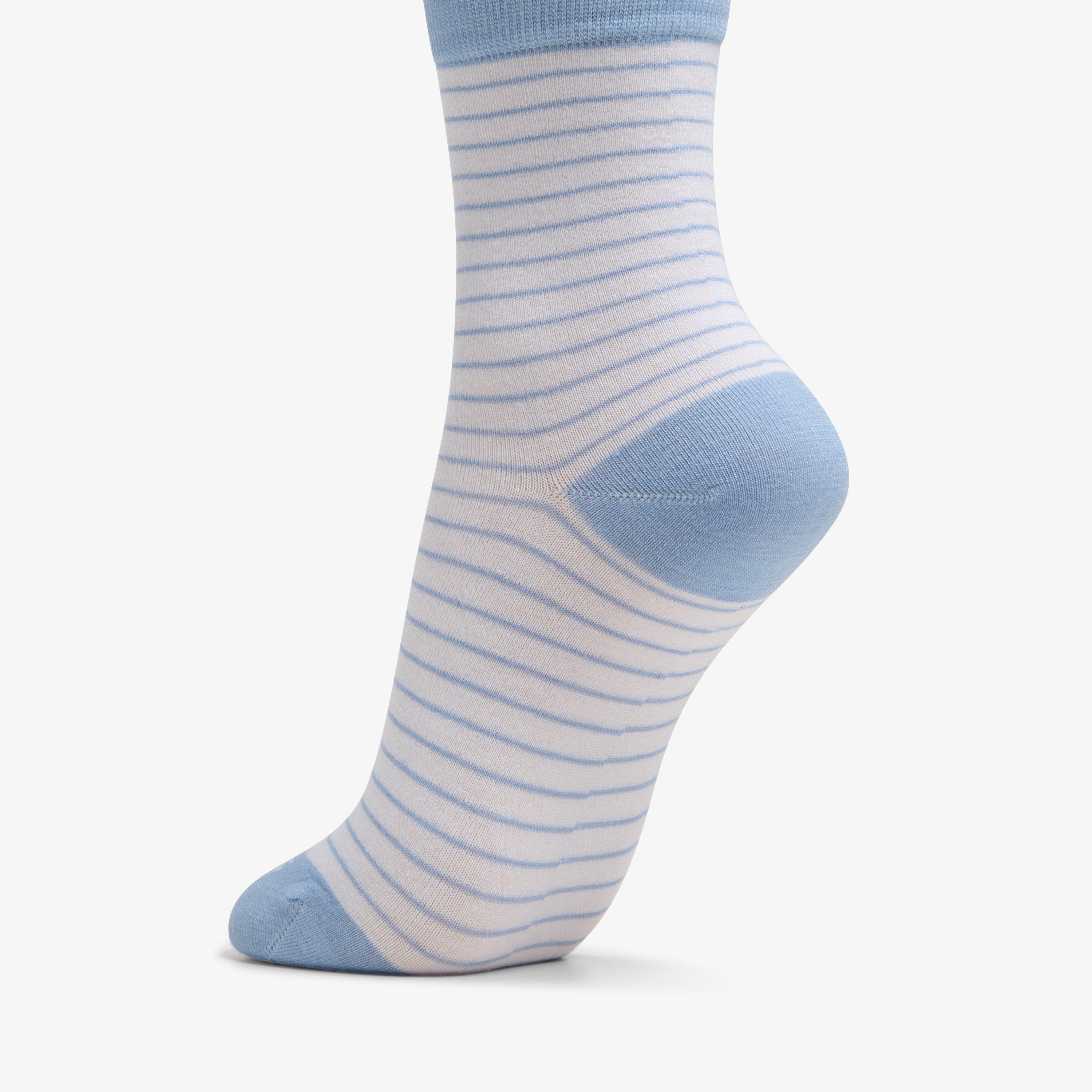 Stripe Crew Bamboo Sock