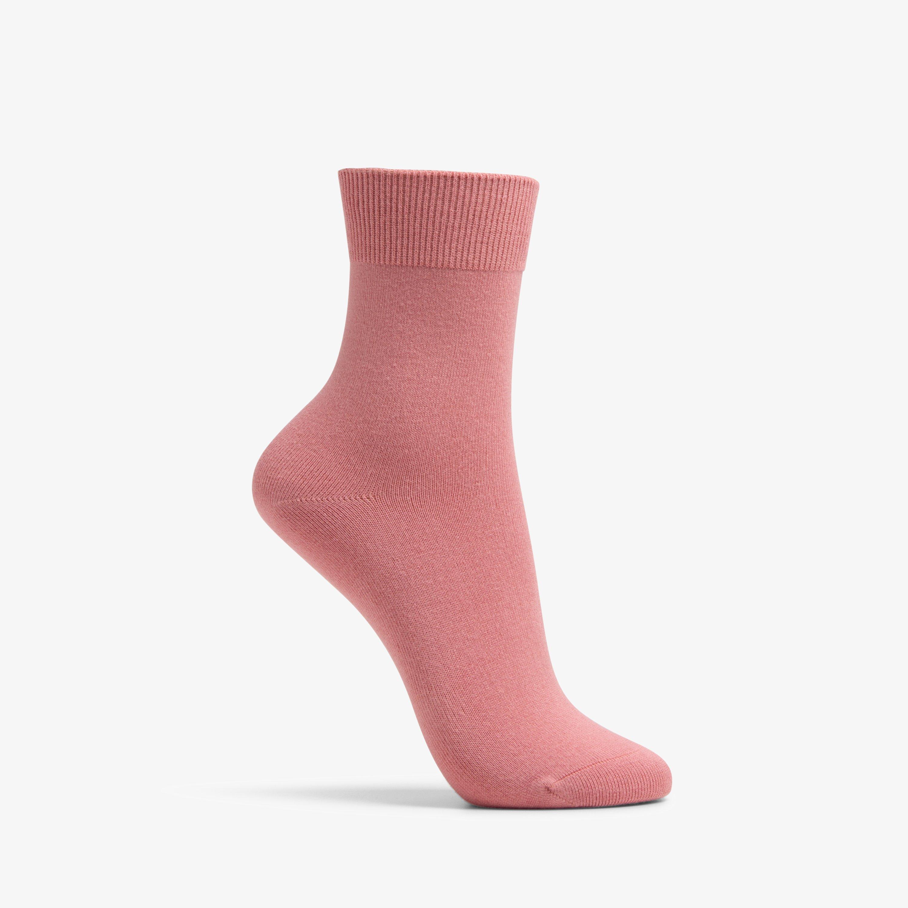 Solid Dress Crew Sock