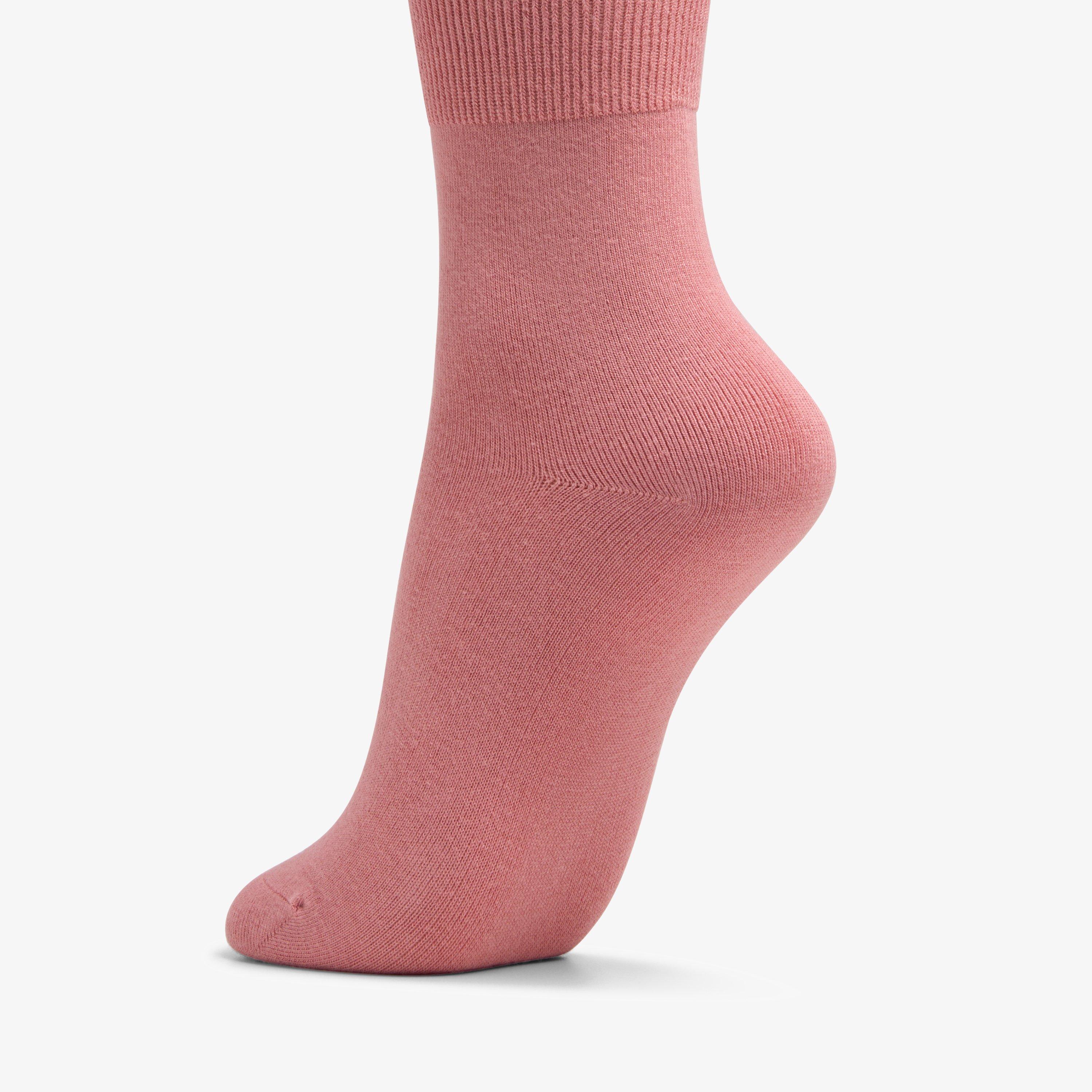 Solid Dress Crew Sock