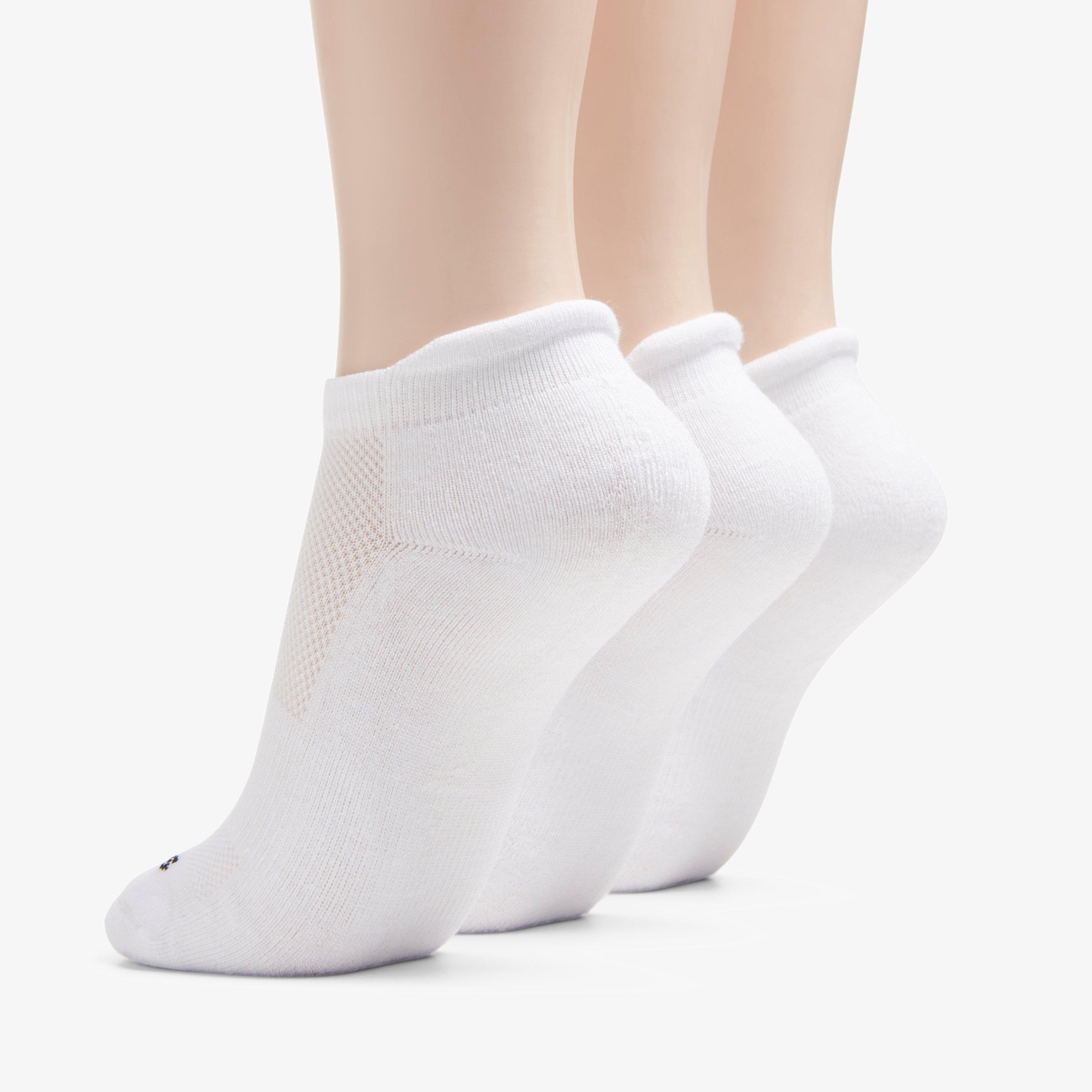 3 Pack Solid Athletic Sock
