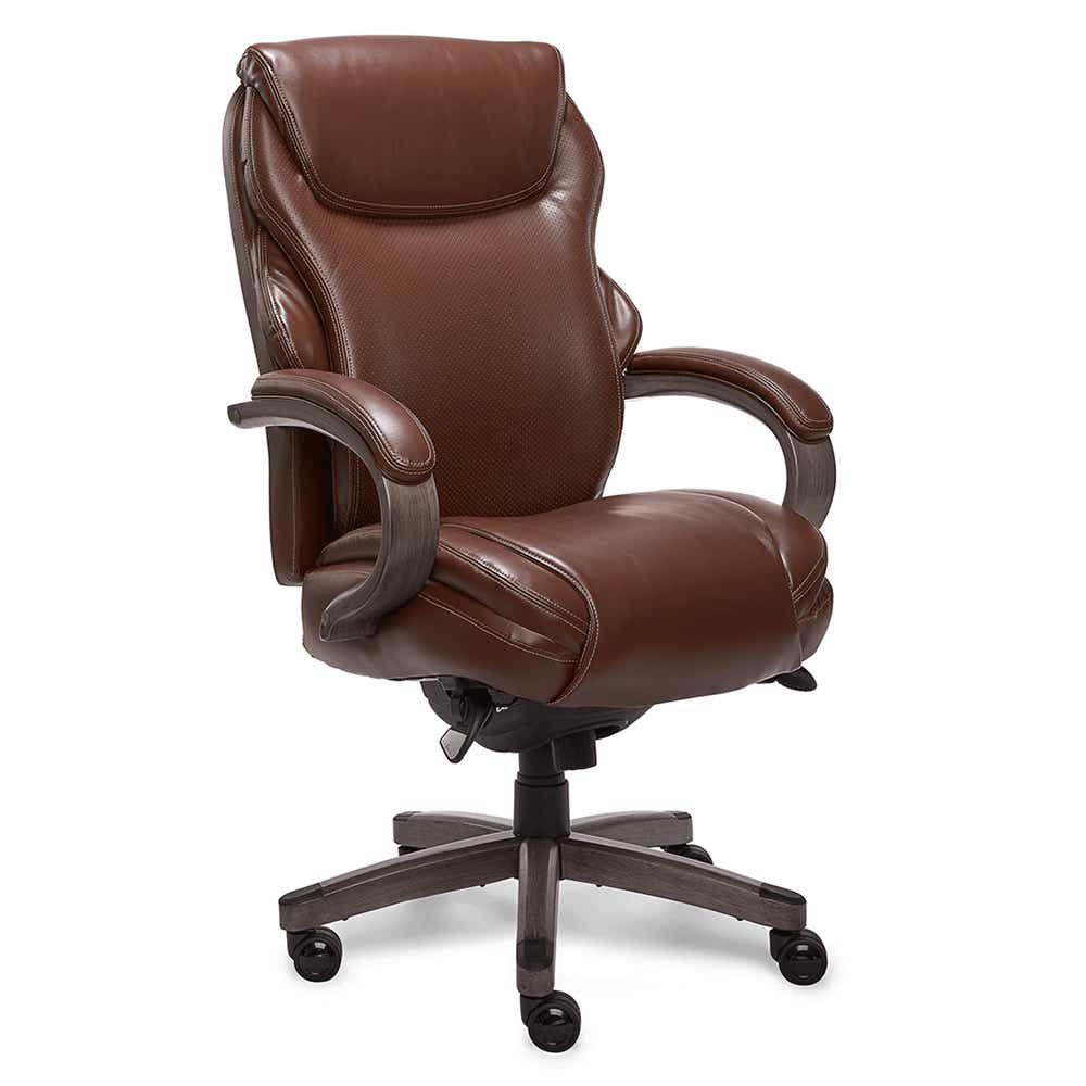 Hyland Executive Office Chair, Chestnut Brown