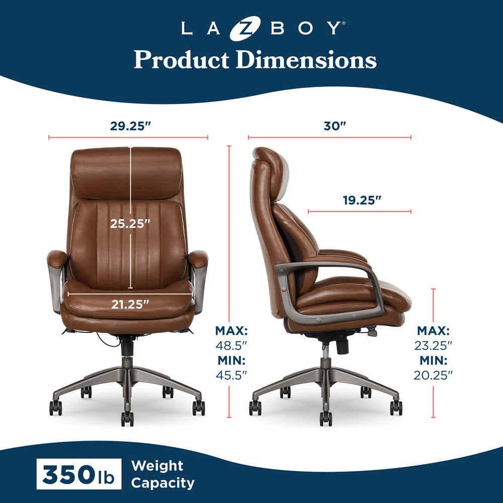Nova Executive Office Chair, Cognac