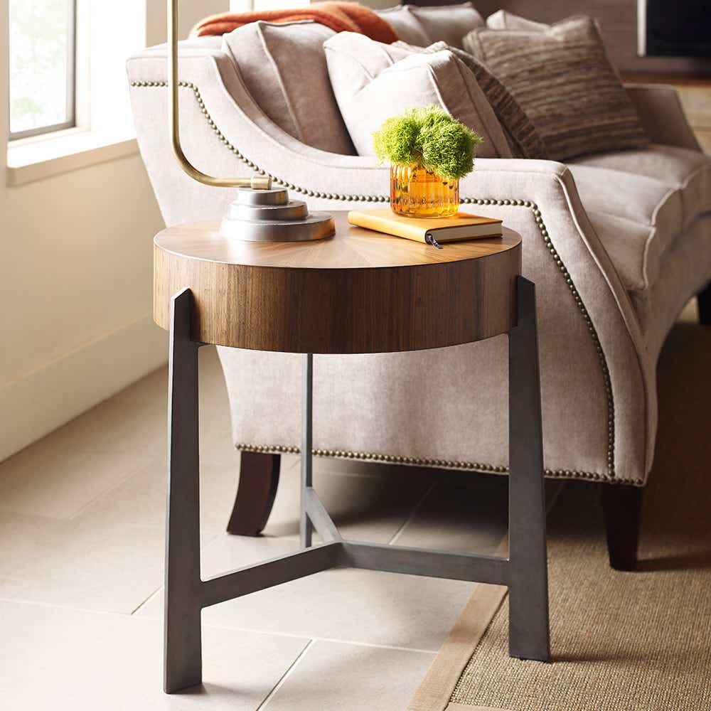 Modern Synergy Framing Lamp Table
