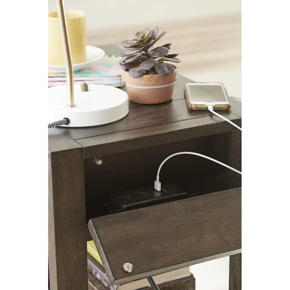 Portman Charging Chairside Table