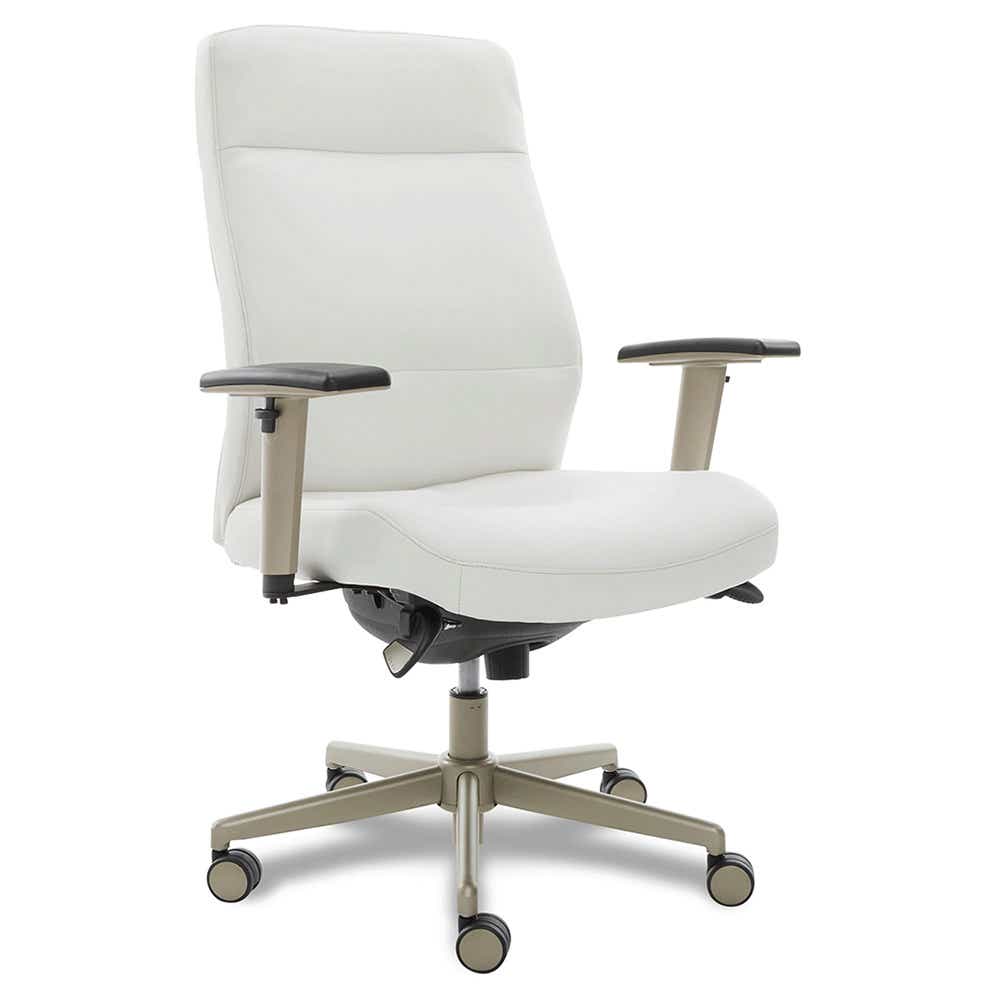 Baylor Executive Office Chair, White