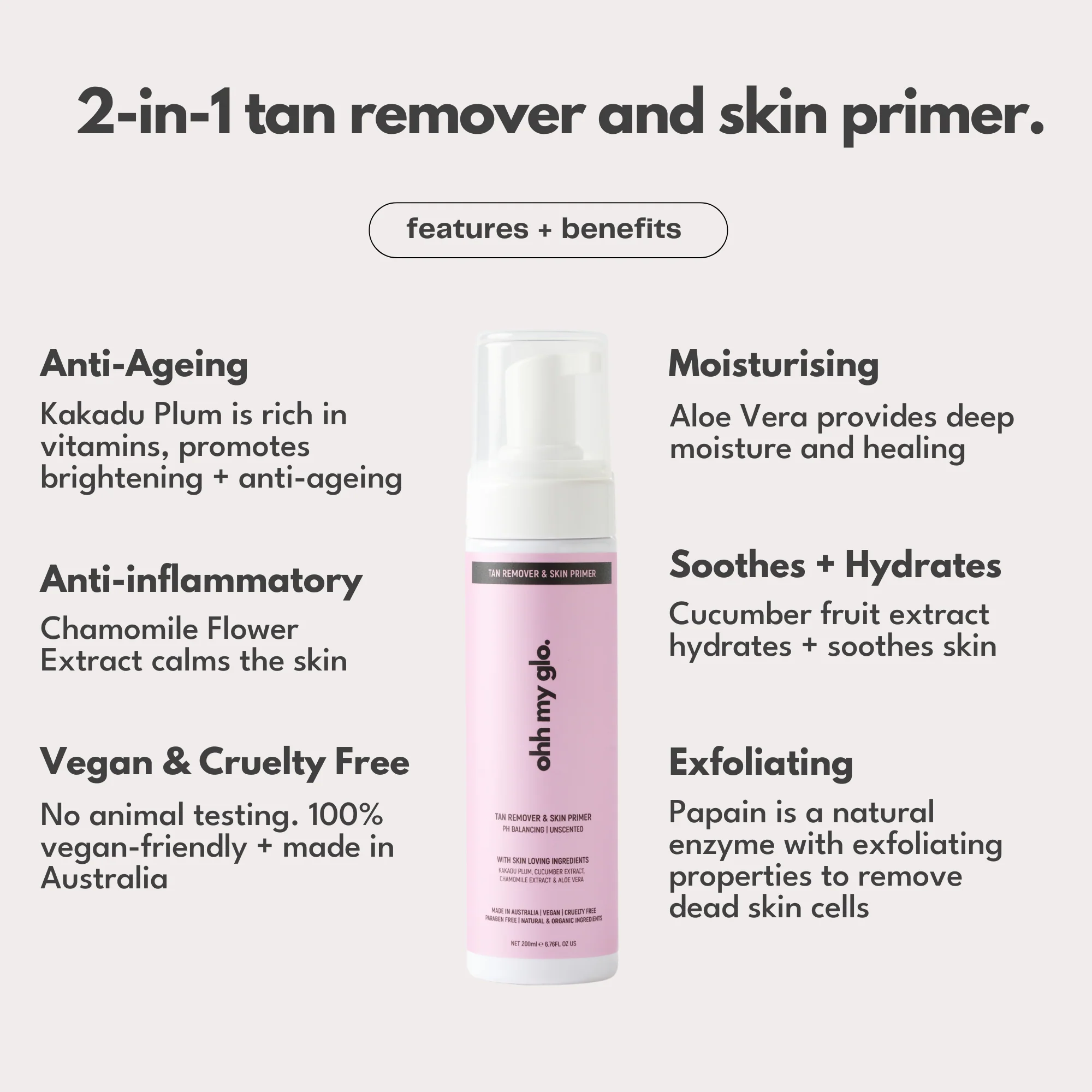 Tan Remover & Exfoliating Glove