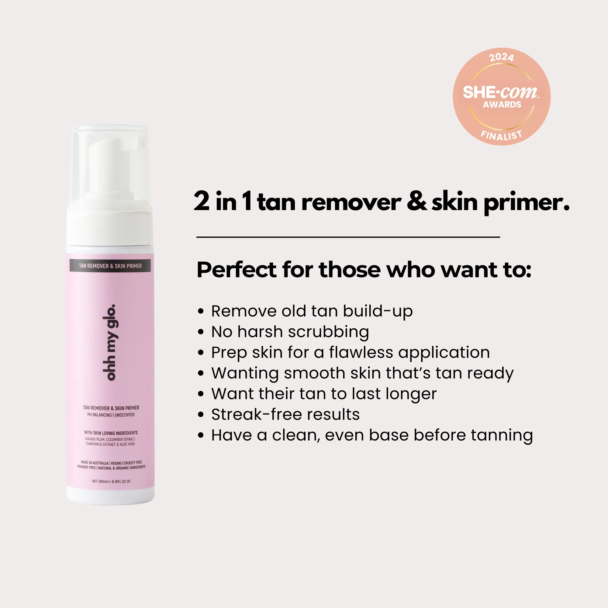 Tan Remover & Exfoliating Glove