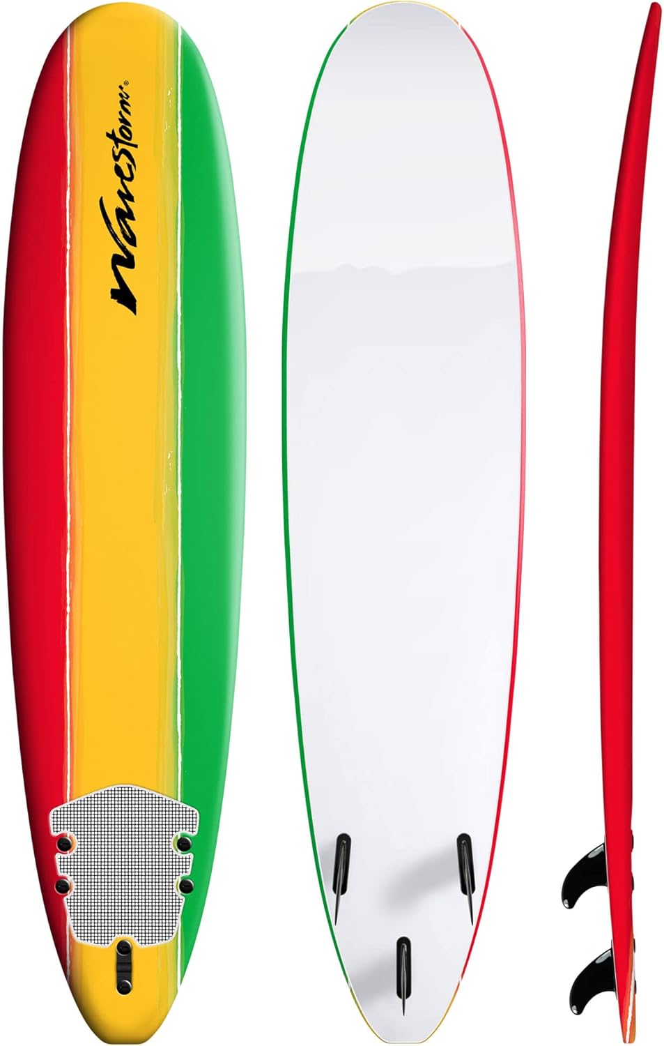 Classic Soft Top Foam 8ft Surfboard