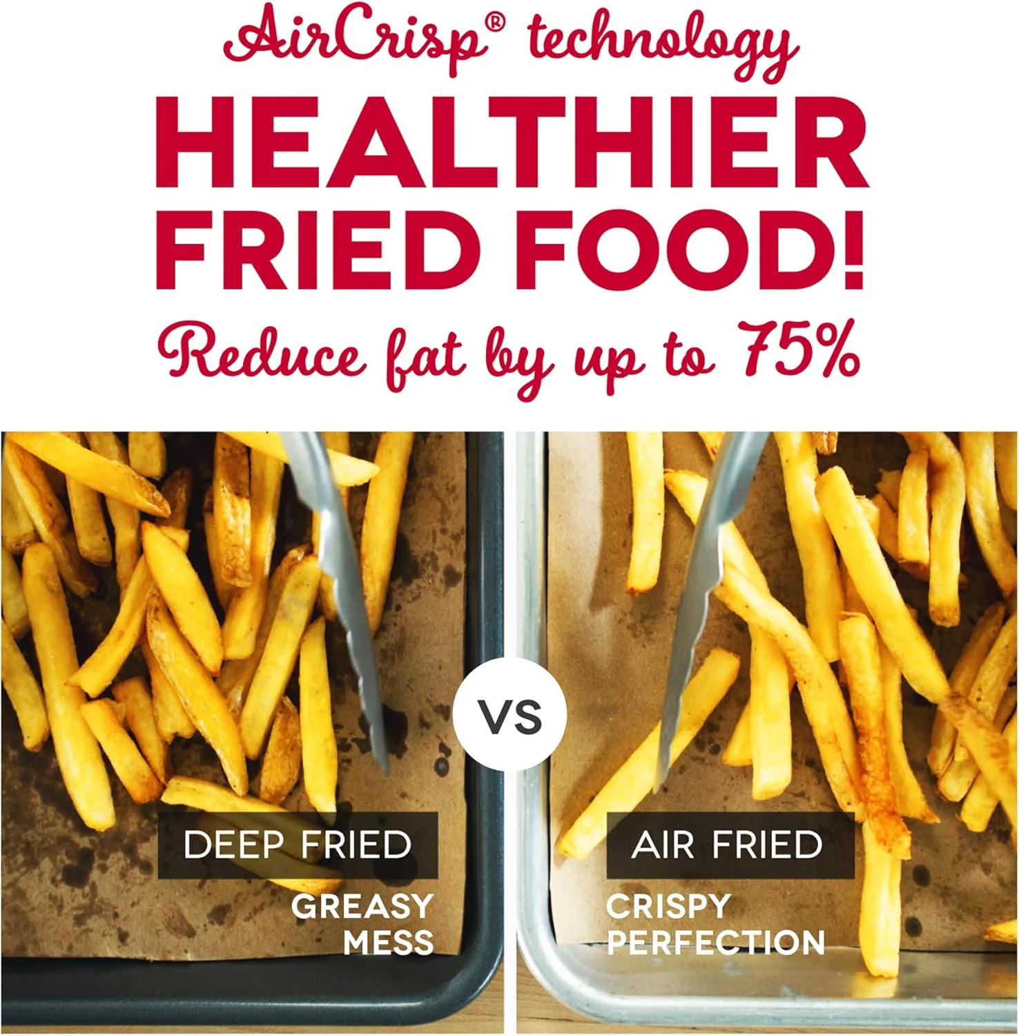 Dash Deluxe Electric Air Fryer + Oven Cooker with Temperature Control, Non-stick Fry Basket, Recipe Guide + Auto Shut off Feature, 1200-Watt, 3 Quart - Black