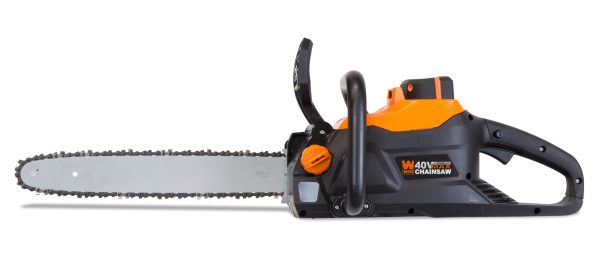 40V Max Lithium Ion 16-Inch Brushless Cordless Chainsaw with 4Ah Battery and Charger