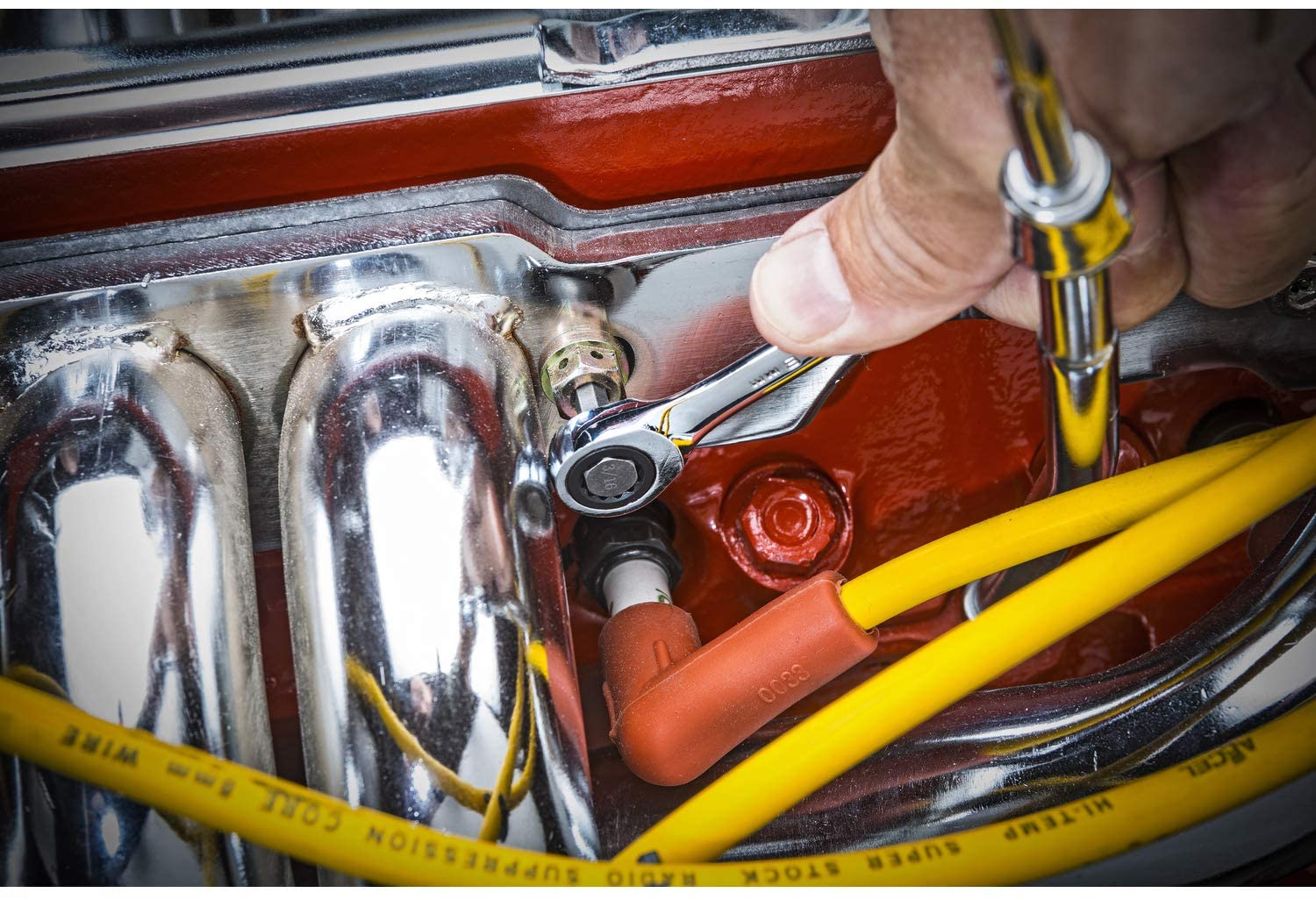 GEARWRENCH 12 Point Ratcheting Combination Wrench Set