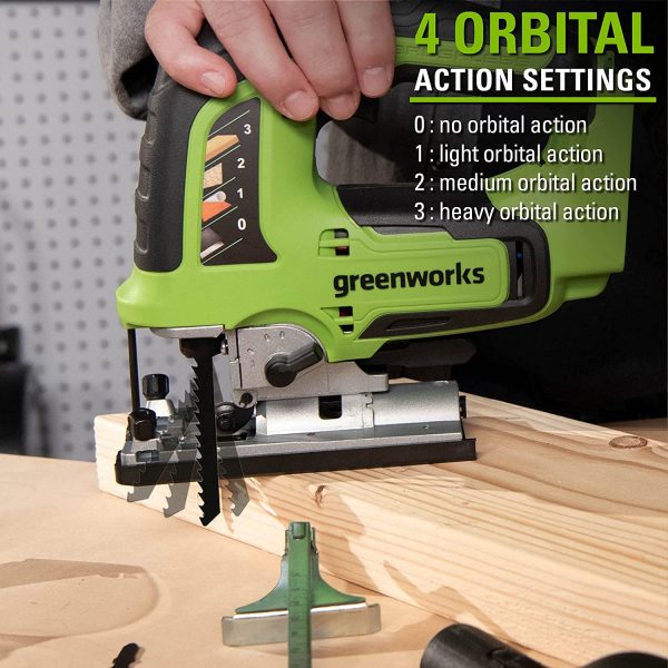 24V Brushless Jig Saw, Battery Not Included 3601202AZ