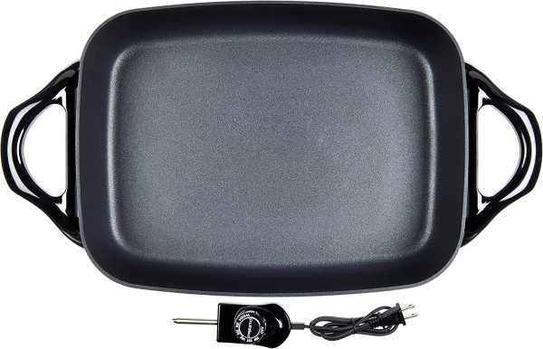 06852 16-Inch Electric Skillet with Glass Cover