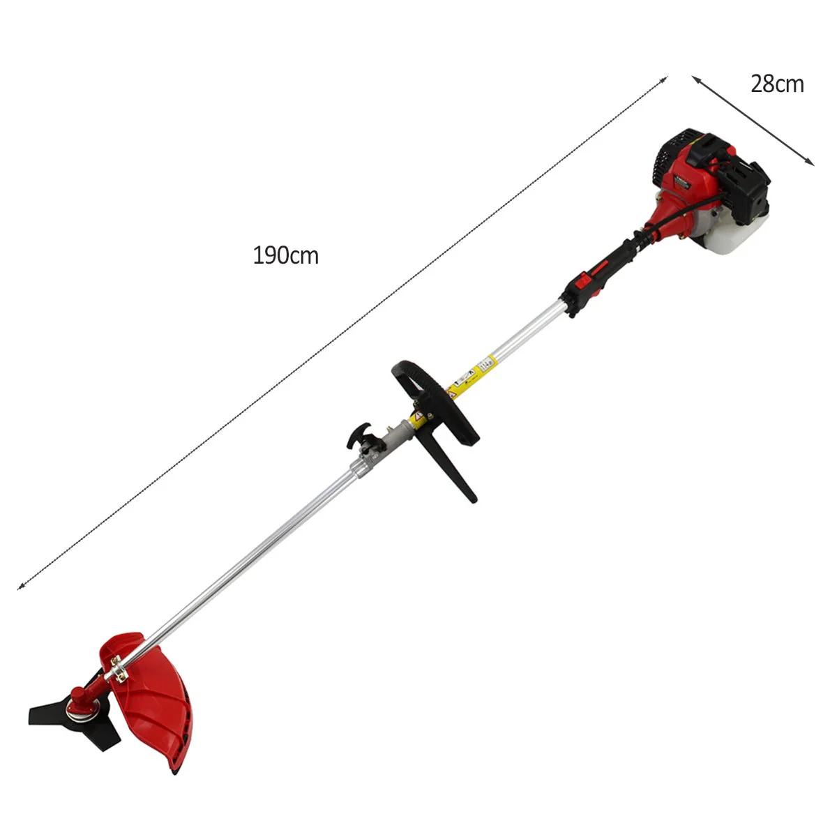 T-Mech 5 in 1 52cc Petrol Garden Cutter Multi Tool
