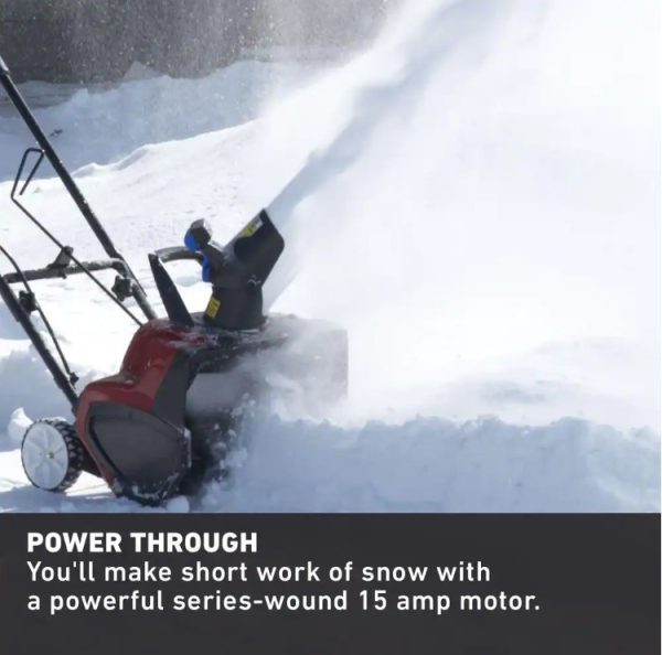 38381 Power Curve 18 in. 15 Amp Electric Snow Blower