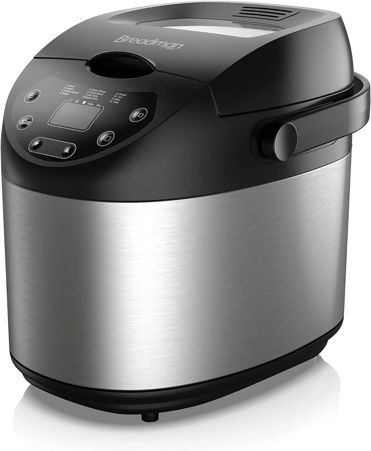 Breadman 2-Pound Bread Maker, Stainless Steel, BK1200SS