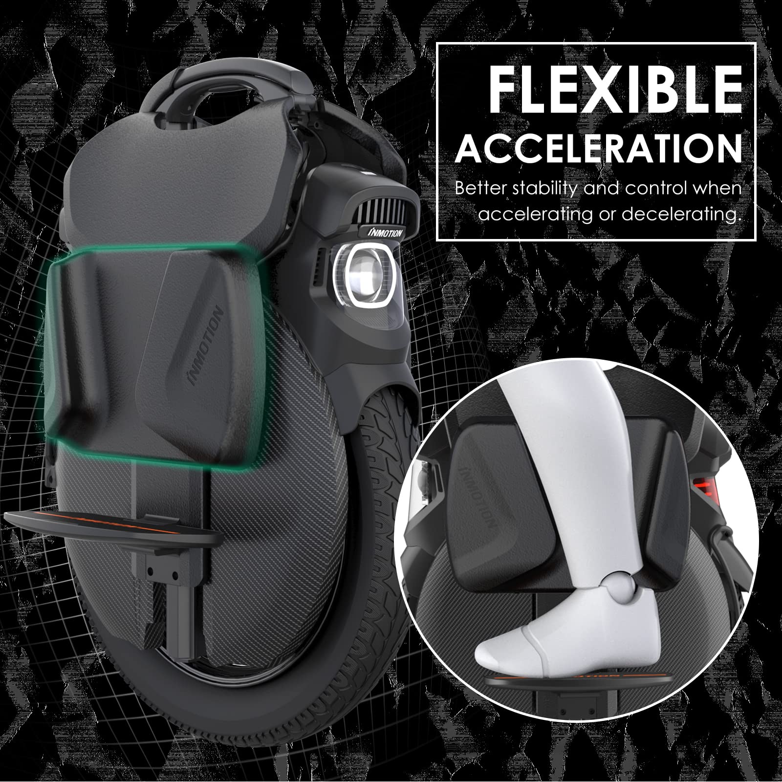 INMOTION Bundle Electric Unicycle Legs