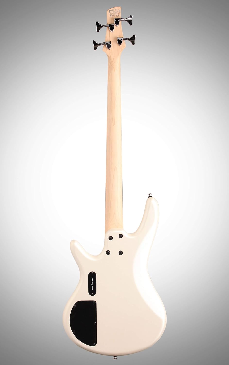 Ibanez GSR200 4-String Electric Bass Guitar, Pearl White, Right Handed, Basswood Body, Rosewood Fretboard