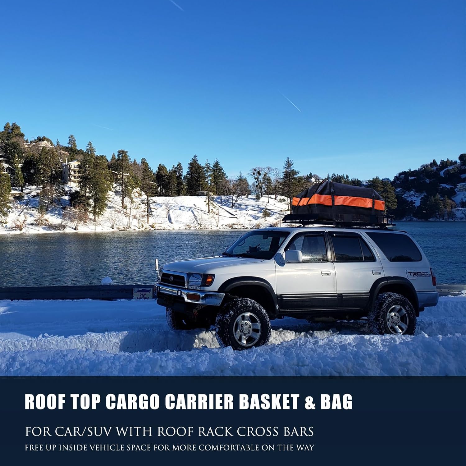 Folding hitch mounted cargo basket 60