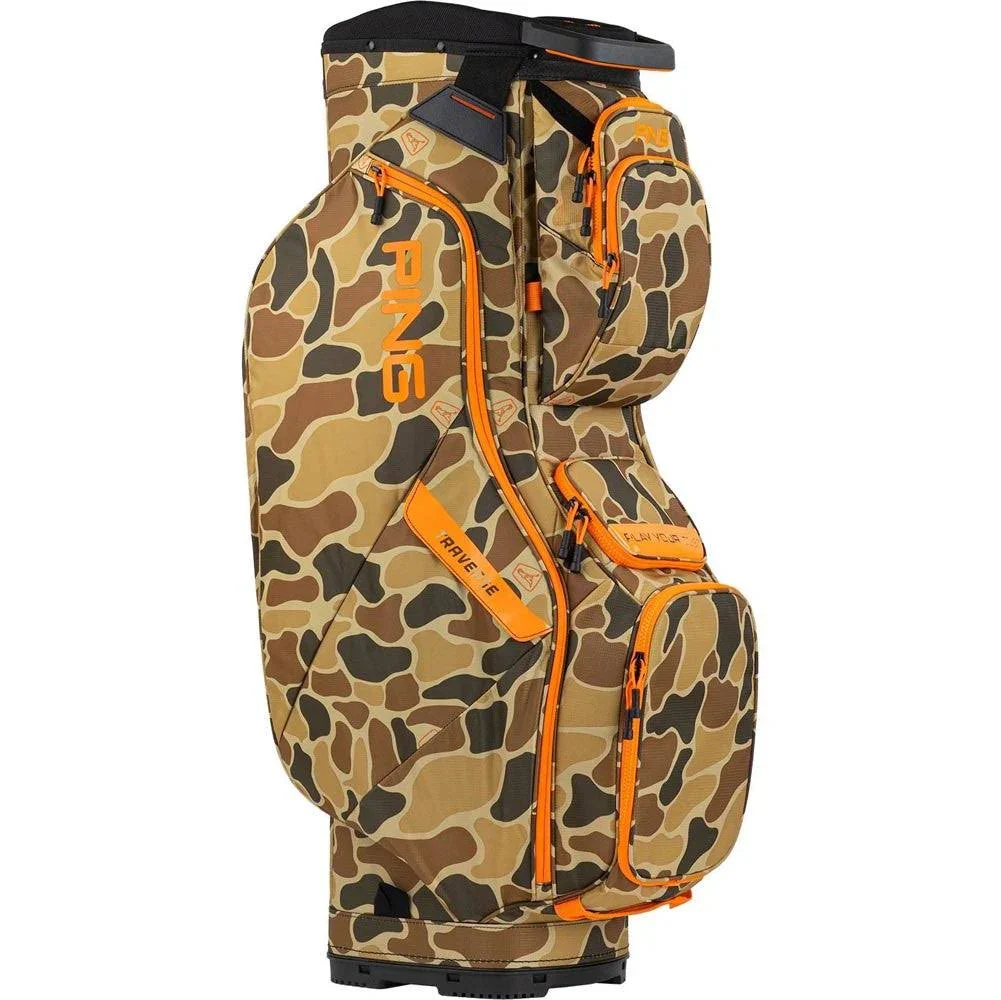 Ping Traverse Cart Bag - Black White