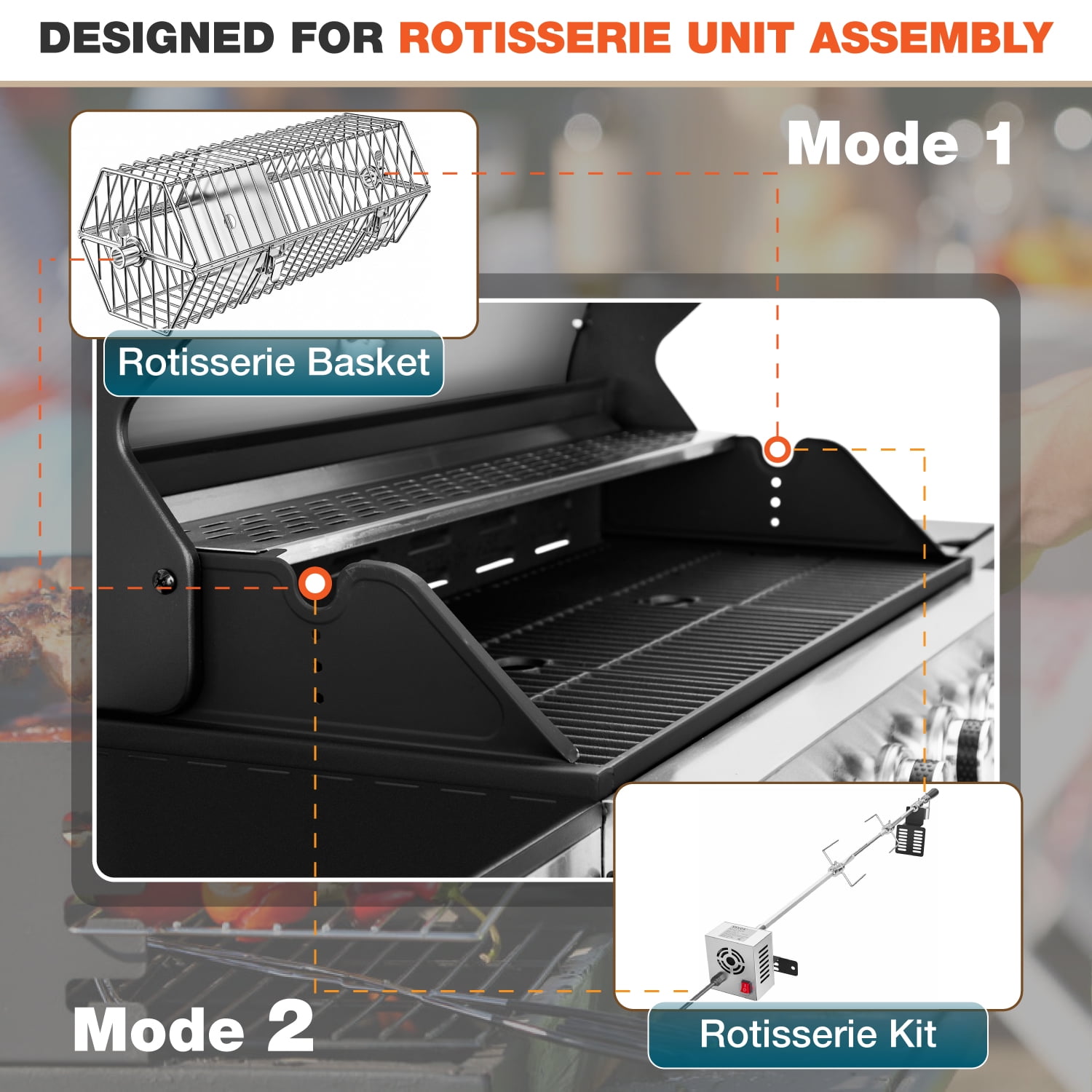 Summit Living 4 Burner Propane Gas Grill with Side Burner Stainless Steel