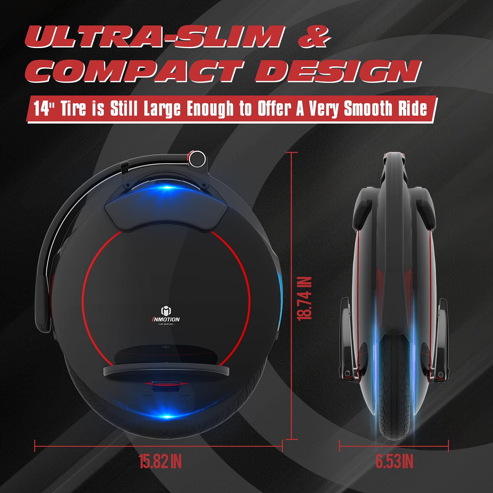 INMOTION V5F Electric Unicycle Adults