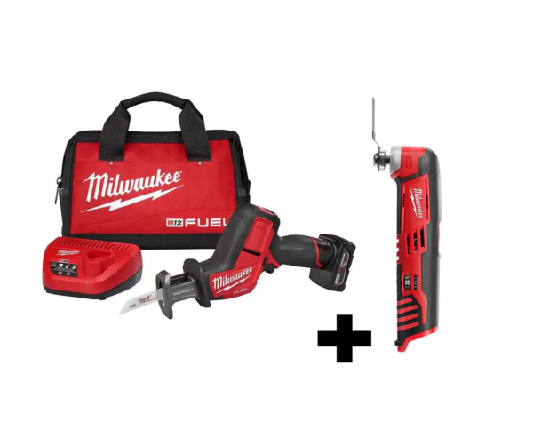2520-21XC-2426-20 M12  12-Volt Lithium-Ion Brushless Cordless  Reciprocating Saw Kit W/ M12 Multi-Tool