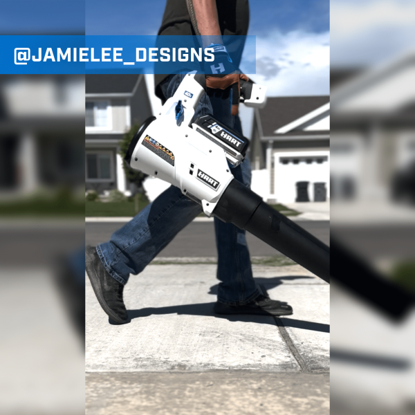 40-Volt 120 MPH at 450 CFM 450 CFM Battery Powered Axial Blower Kit, (1) 4.0 Ah Lithium-Ion Battery