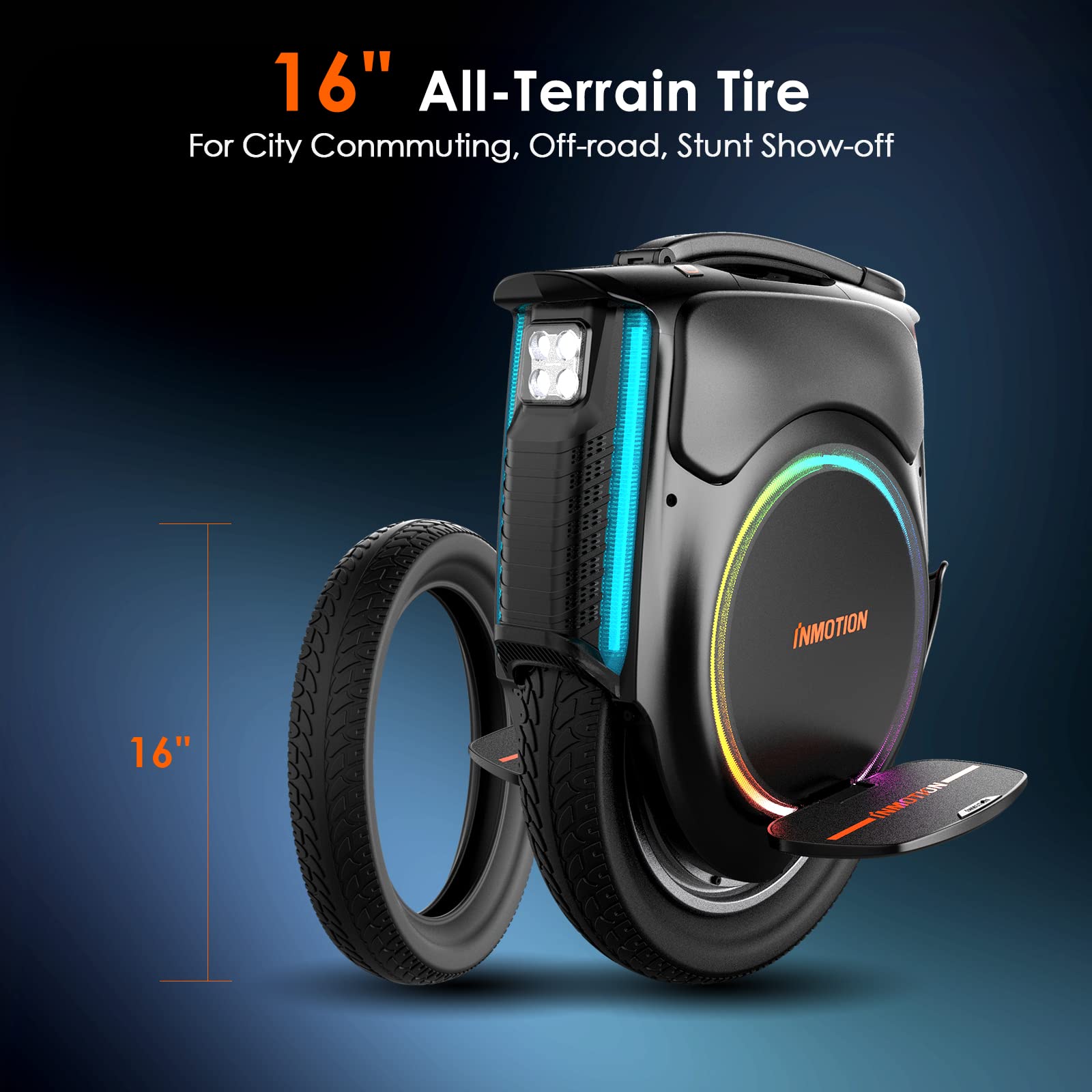 INMOTION V12 Electric Self balancing Touchscreen