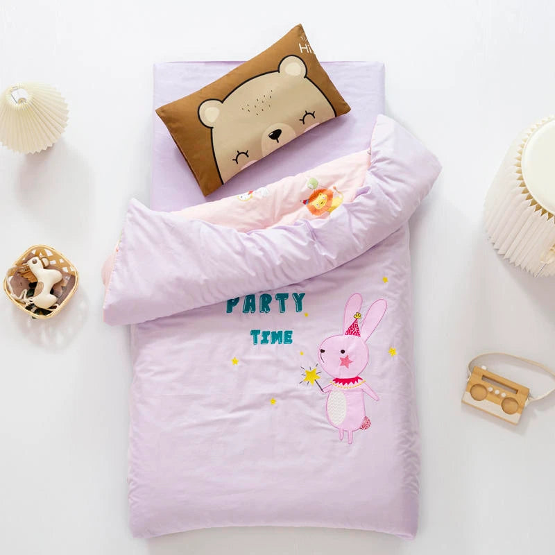 Magic Bunny Cotton Patch Embroidery Kit