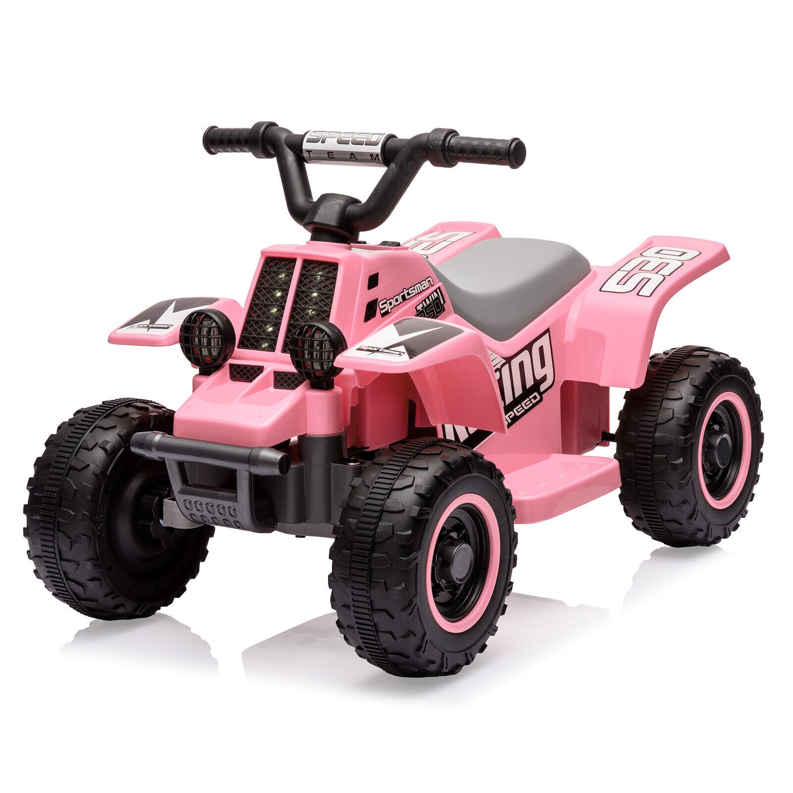 Kids Ride On Electric ATV Off-Road Quad Car 6V Battery Powered with 2 Speeds