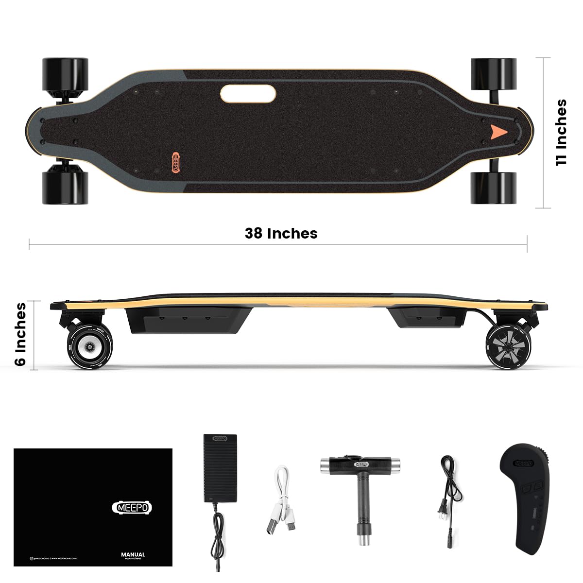 Shuffle Electric Skateboard Waterproof Suitable