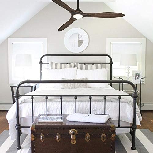 Minka-Aire Sleek 60′′ Ceiling Fan, Soft Brass/White, LED, Smart Remote/App Control, Energy Star Certified