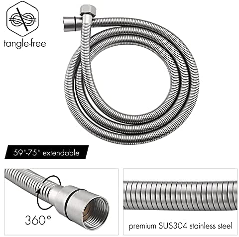 KES Shower System 12 Inch Rain Shower Head